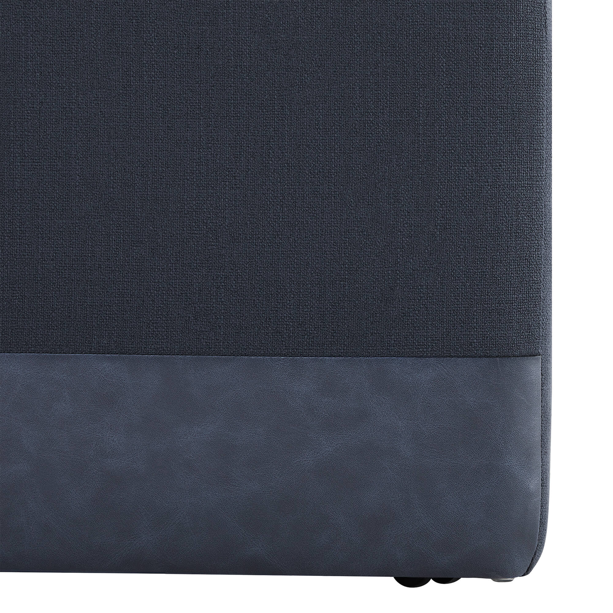 Aida Performance Fabric Rolling Dining Chair With Casters Base - Image 34