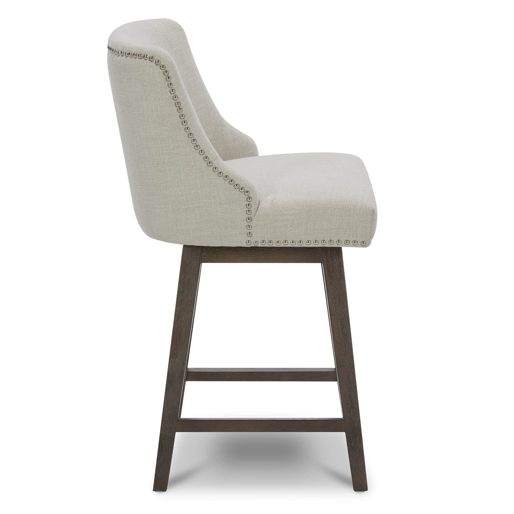 Asher Swivel Nailhead Trim Bar & Counter Stools - Image 10