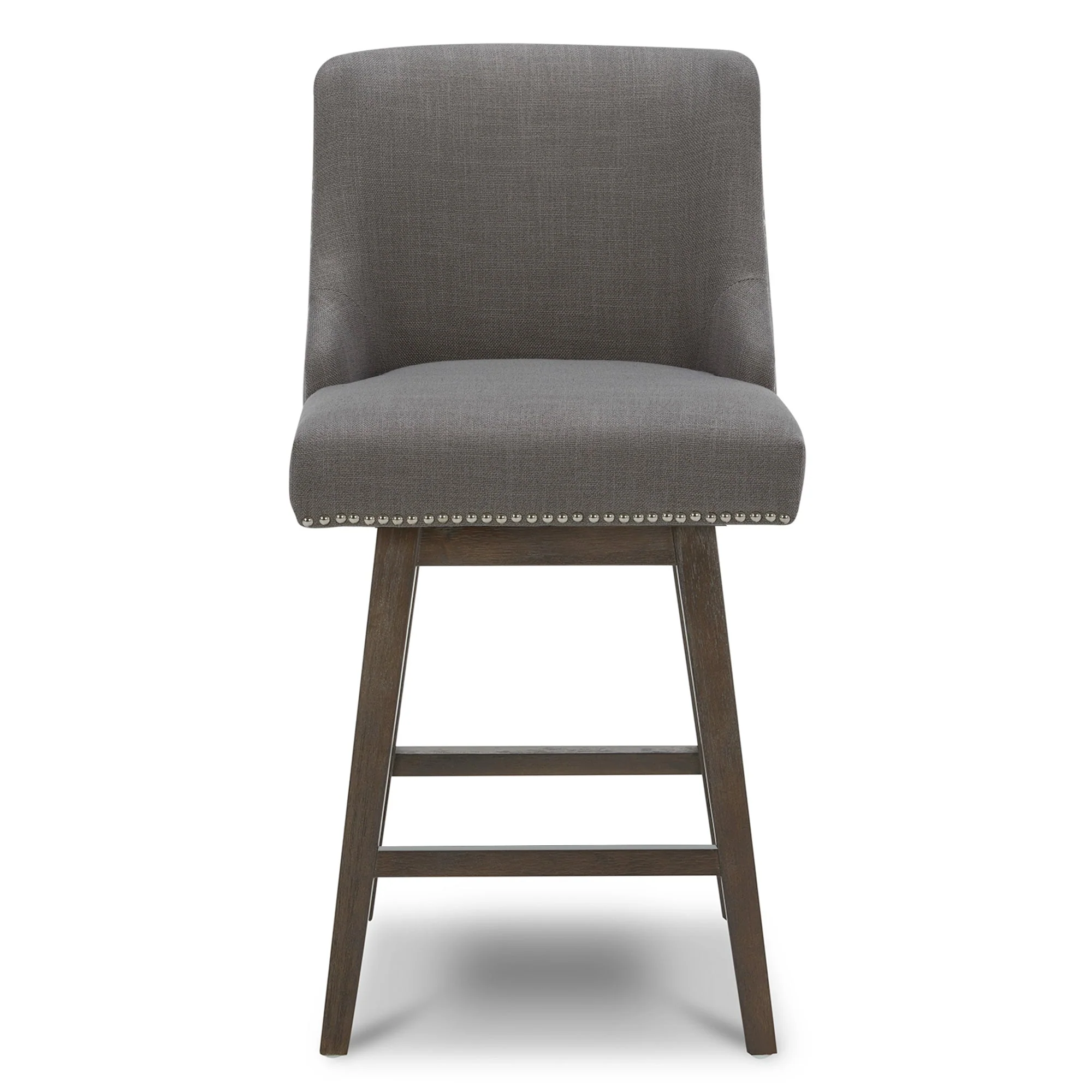 Asher Swivel Nailhead Trim Bar & Counter Stools - Image 17