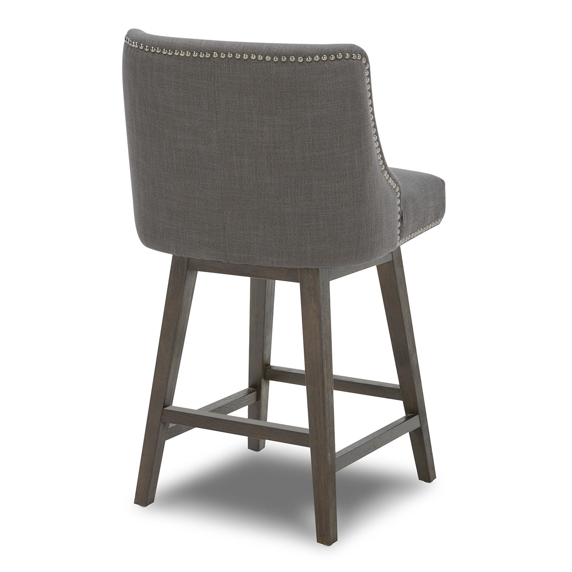 Asher Swivel Nailhead Trim Bar & Counter Stools - Image 23