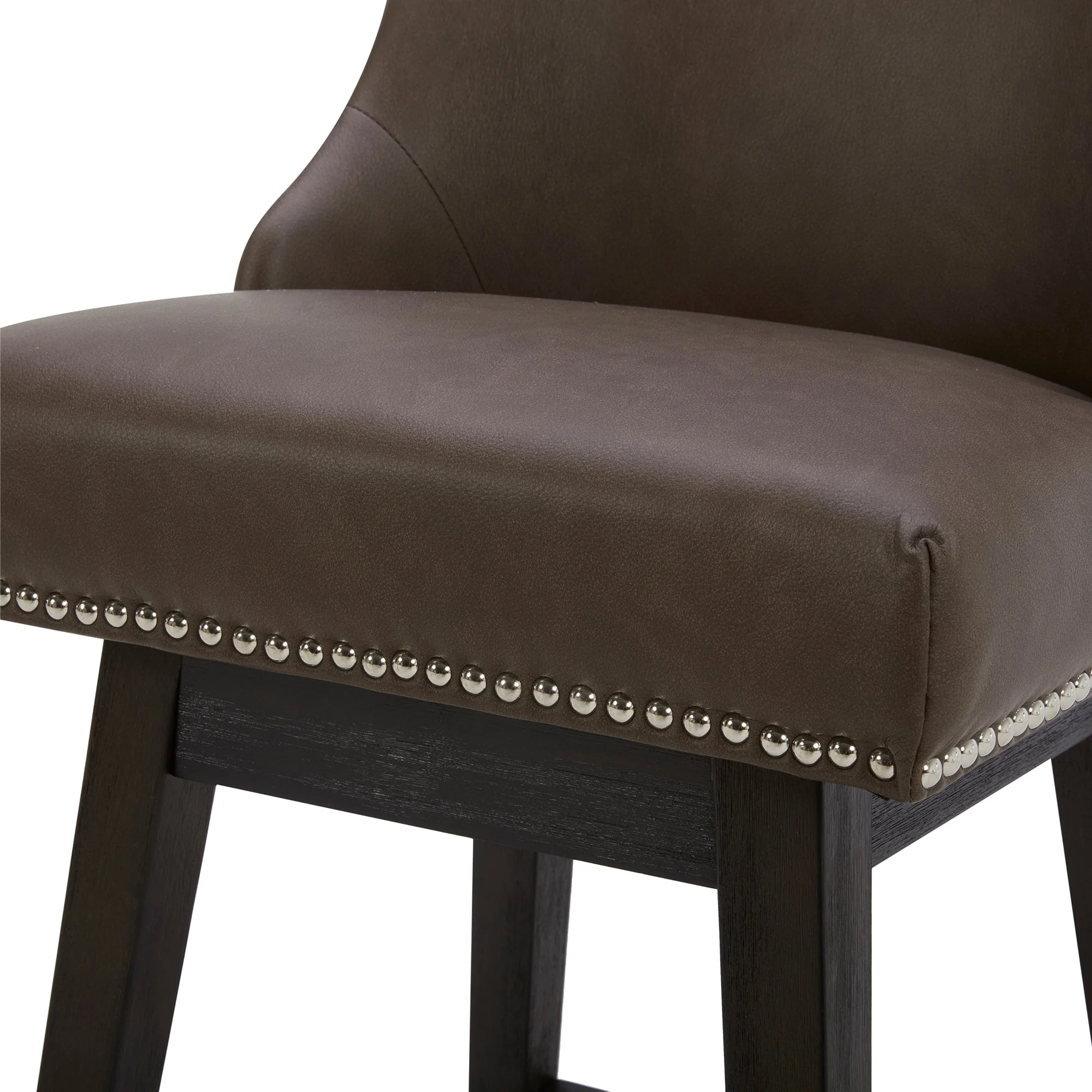Asher Swivel Nailhead Trim Bar & Counter Stools - Image 37