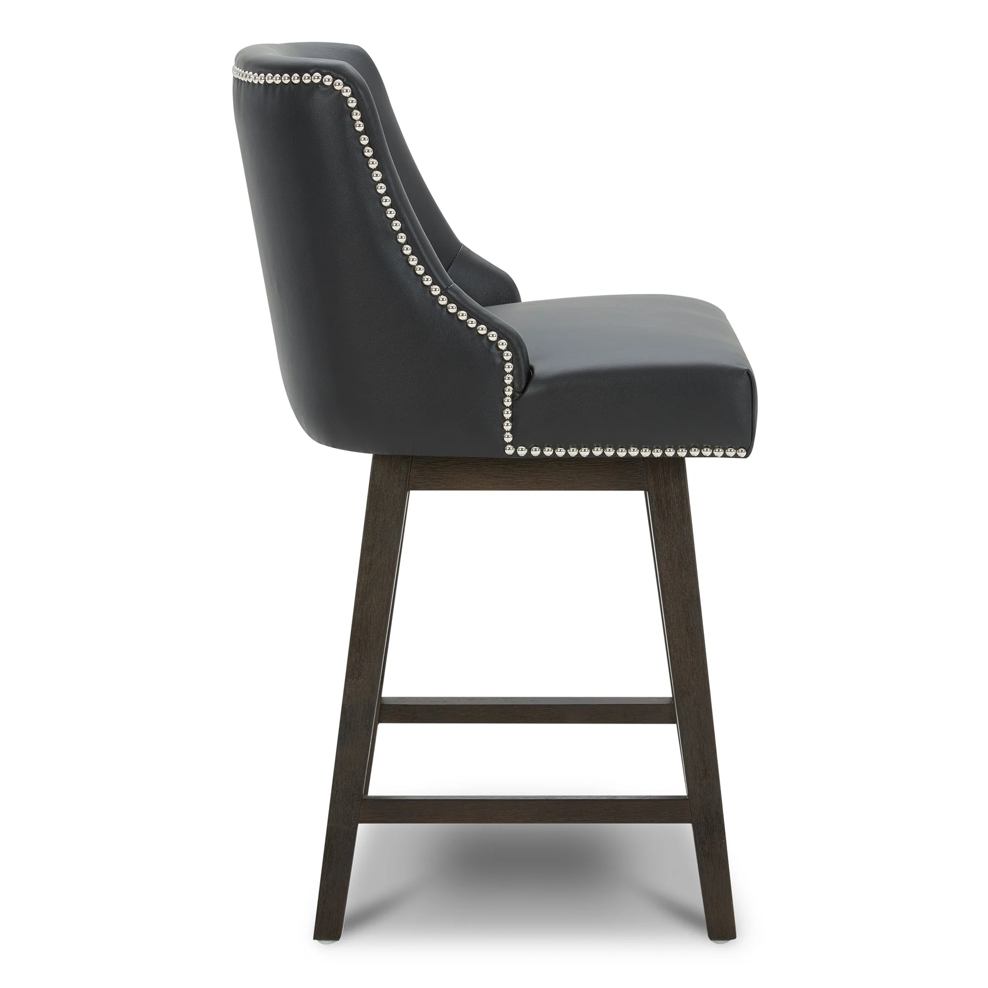 Asher Swivel Nailhead Trim Bar & Counter Stools - Image 39