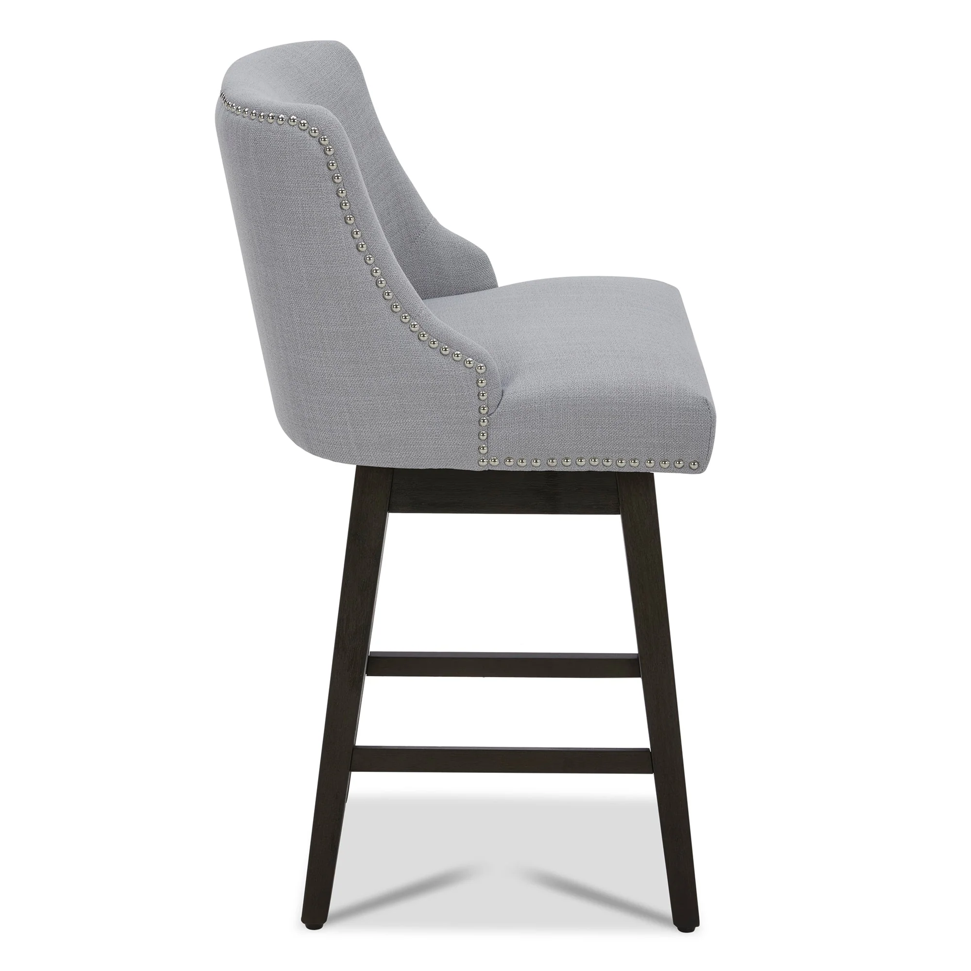 Asher Swivel Nailhead Trim Bar & Counter Stools - Image 44
