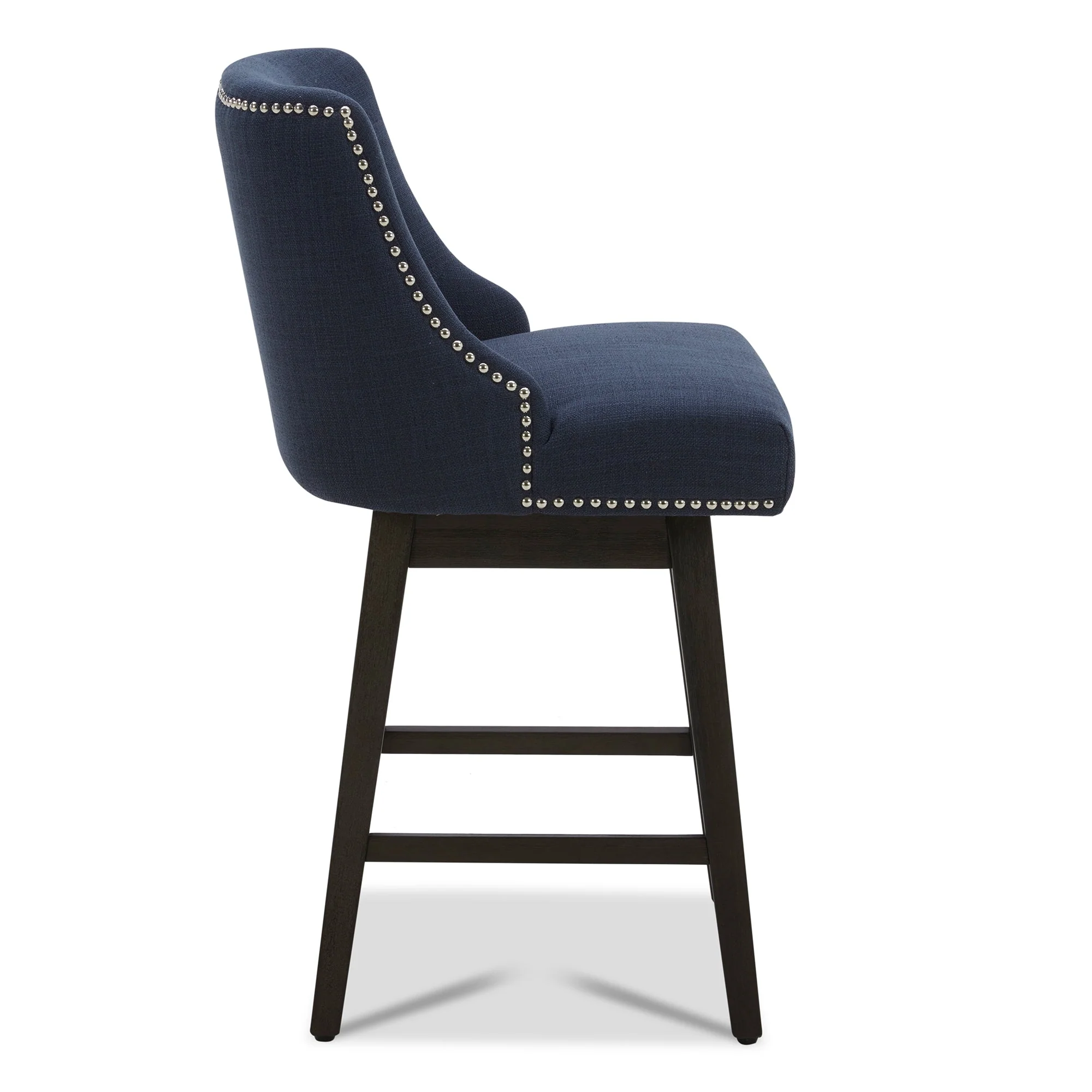 Asher Swivel Nailhead Trim Bar & Counter Stools - Image 52