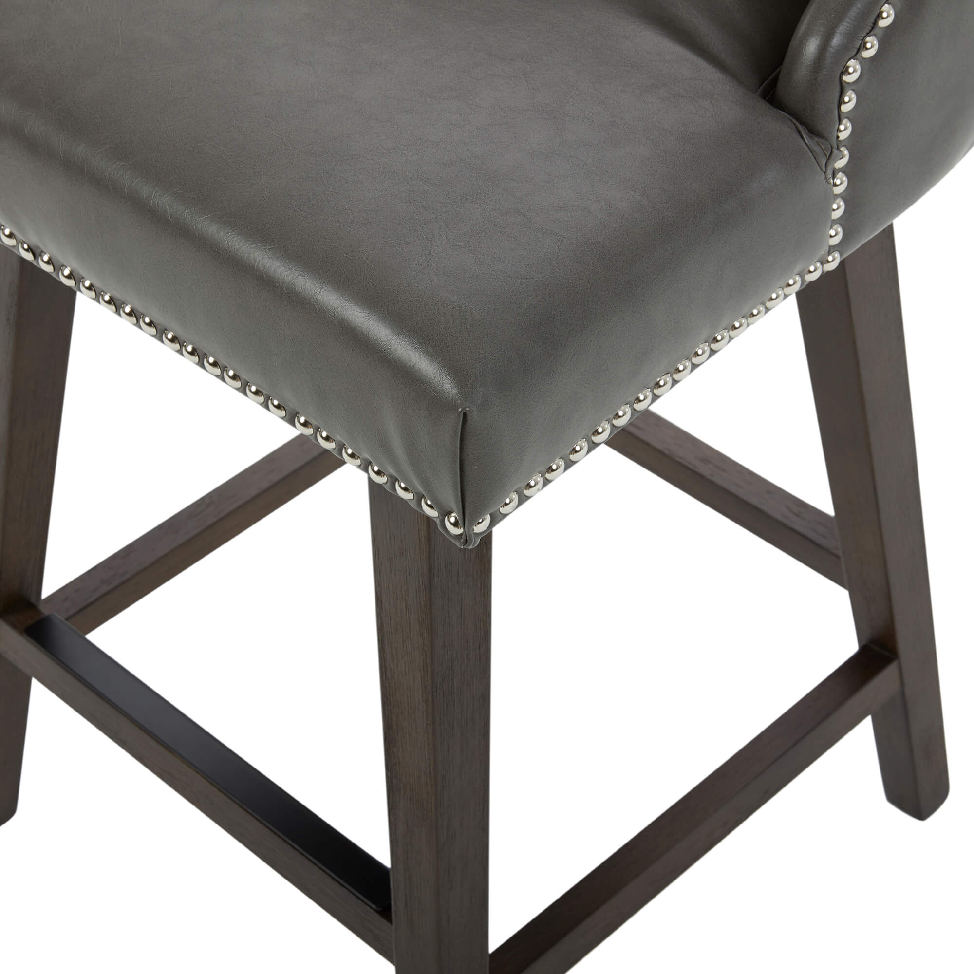 Asher Swivel Nailhead Trim Bar & Counter Stools - Image 74