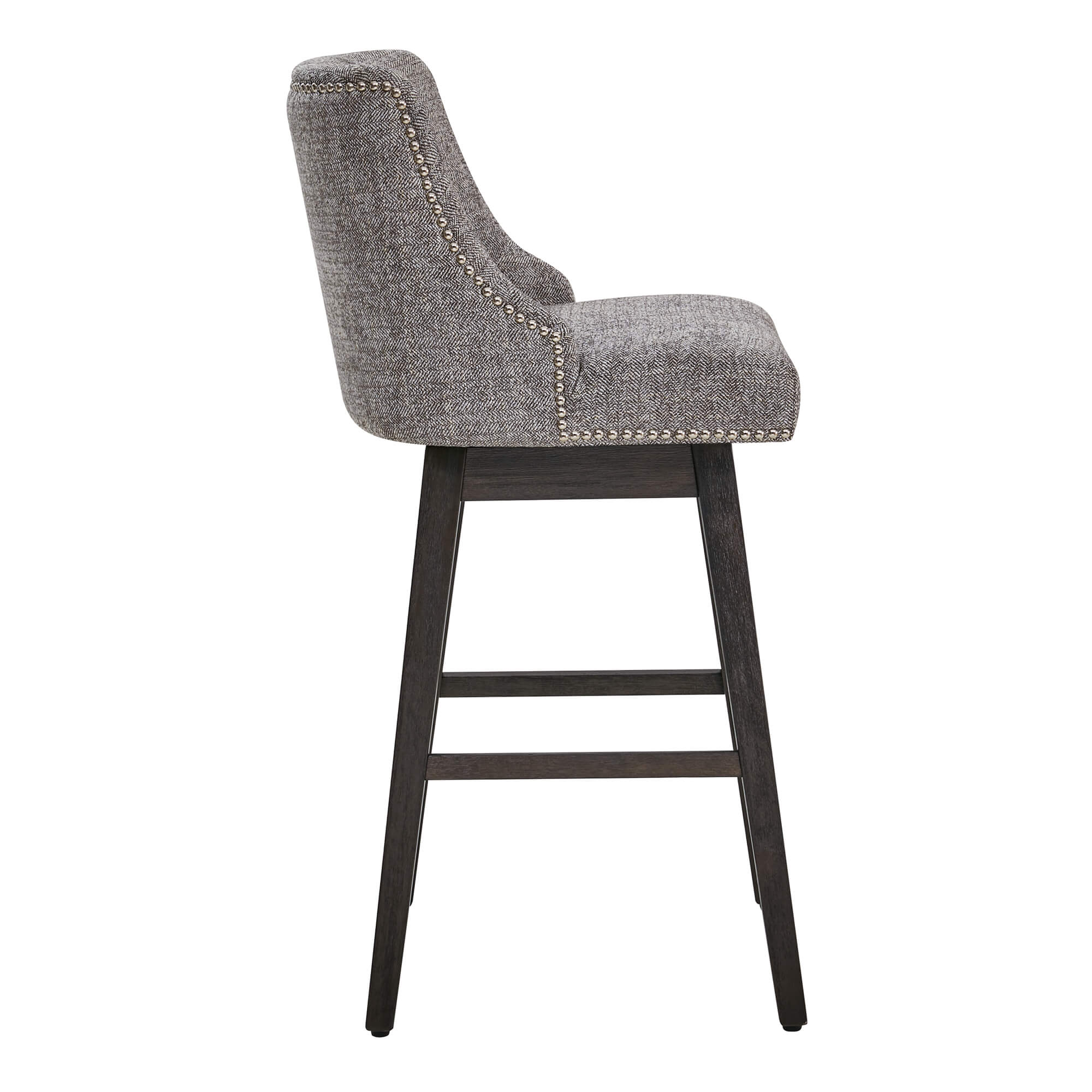 Asher Swivel Nailhead Trim Bar & Counter Stools - Image 79