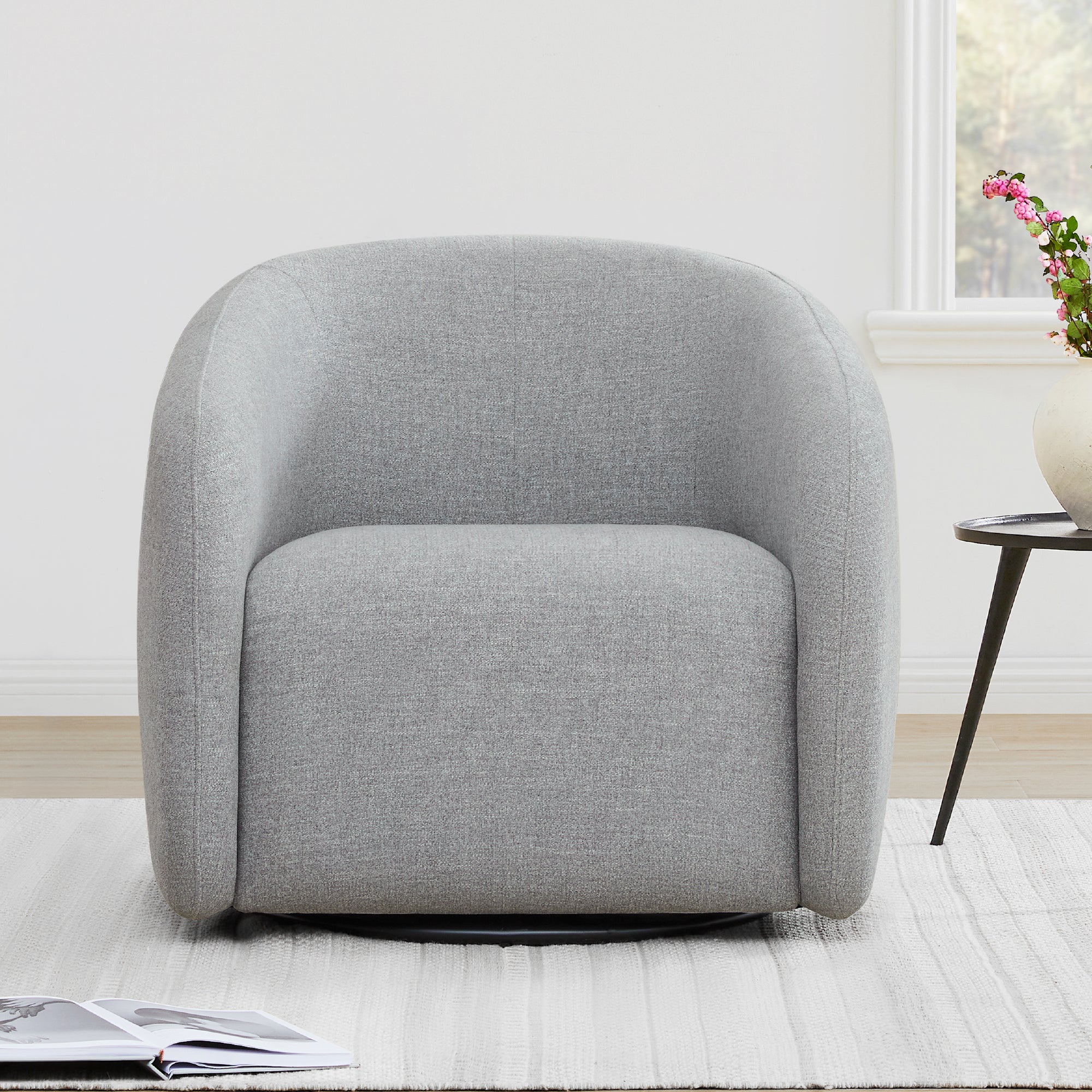 Bella Modern Swivel Accent Chair - Image 29