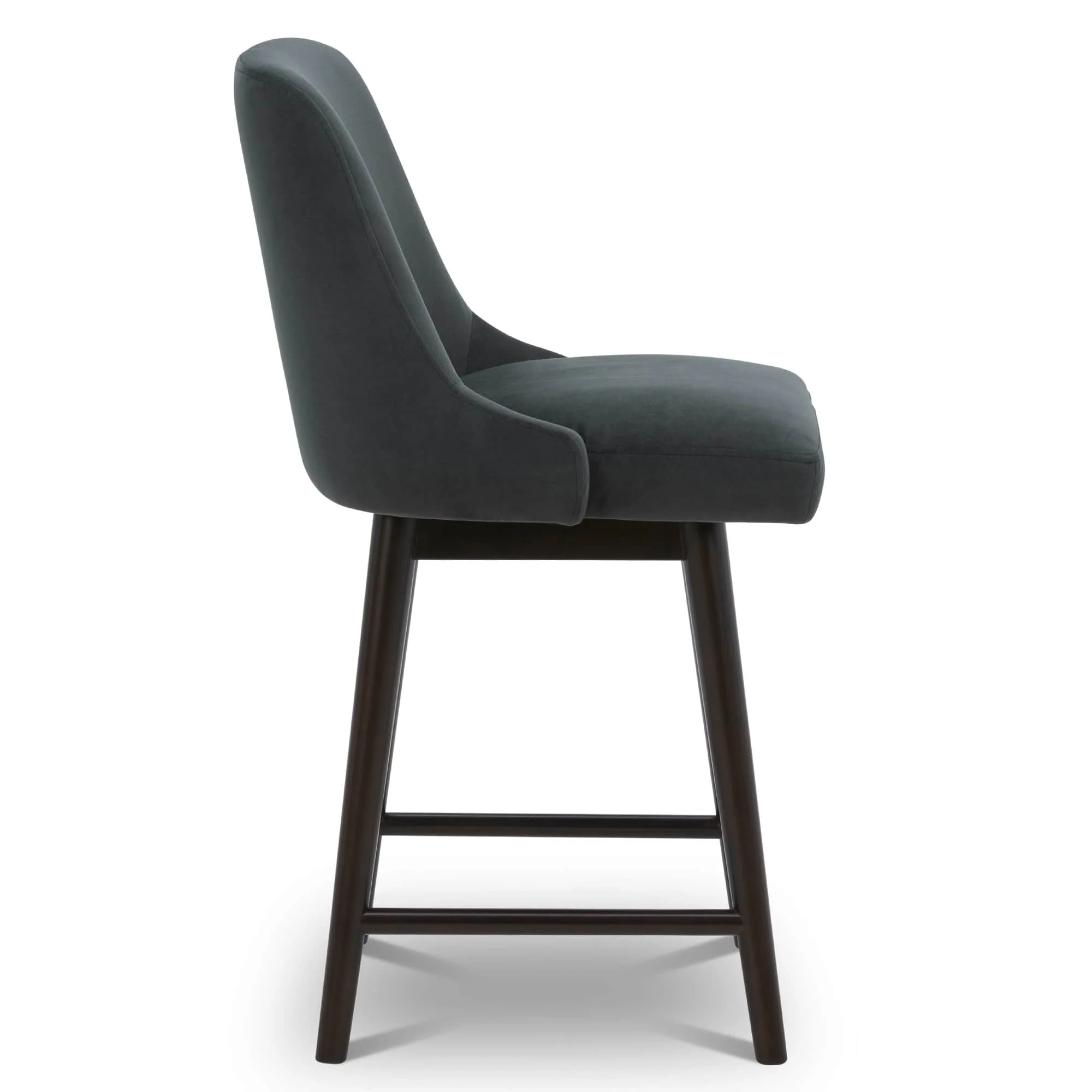 Greyson Mid-Century Swivel Bar Counter Stool - Image 12