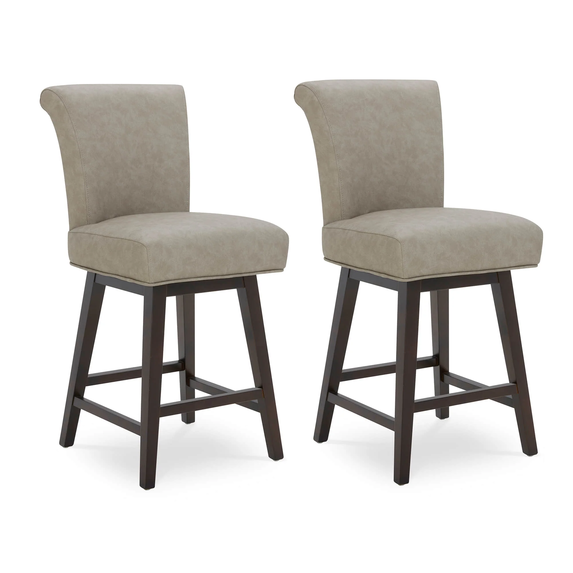 Alina Modern Swivel Bar & Counter Stool - Image 33