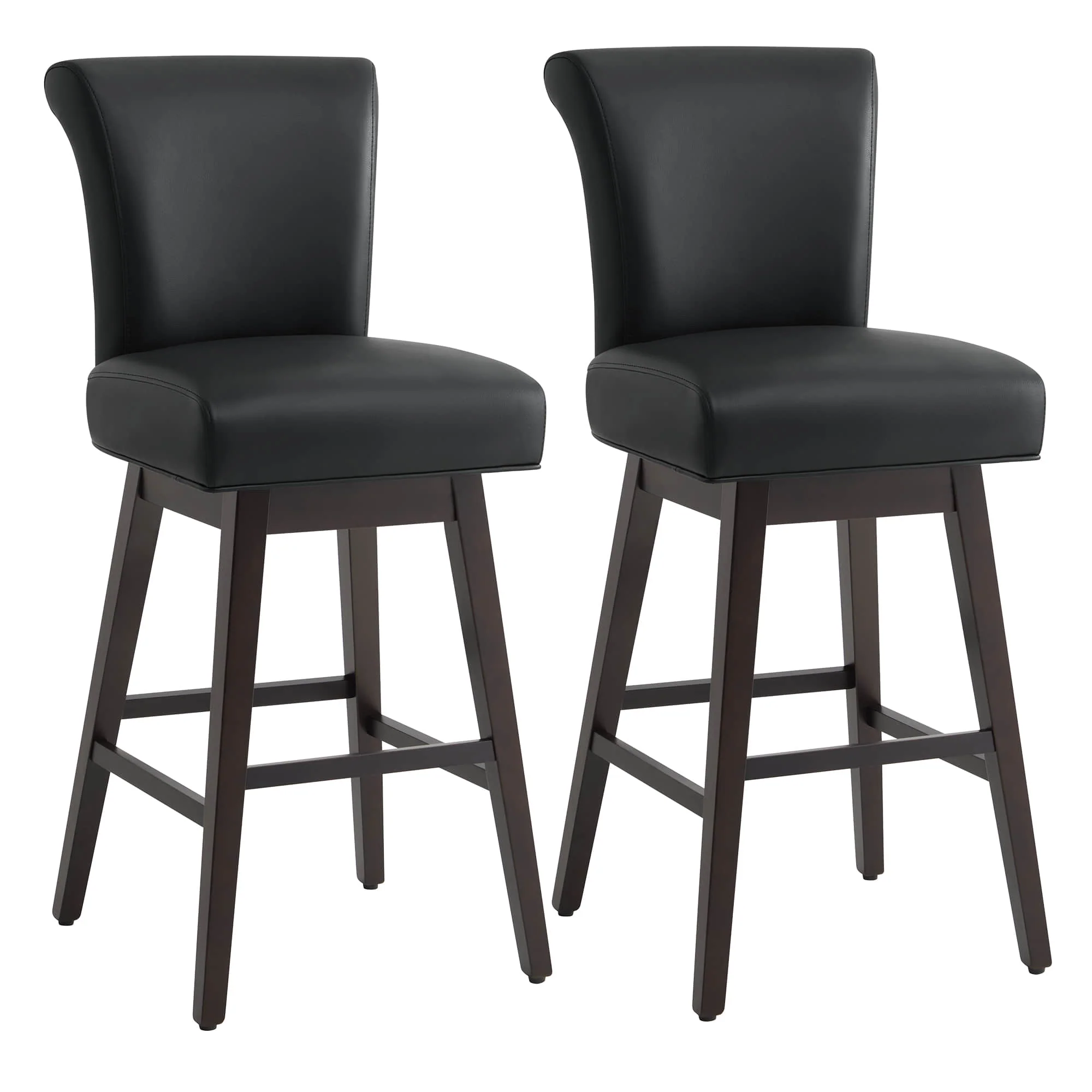 Alina Modern Swivel Bar & Counter Stool - Image 6