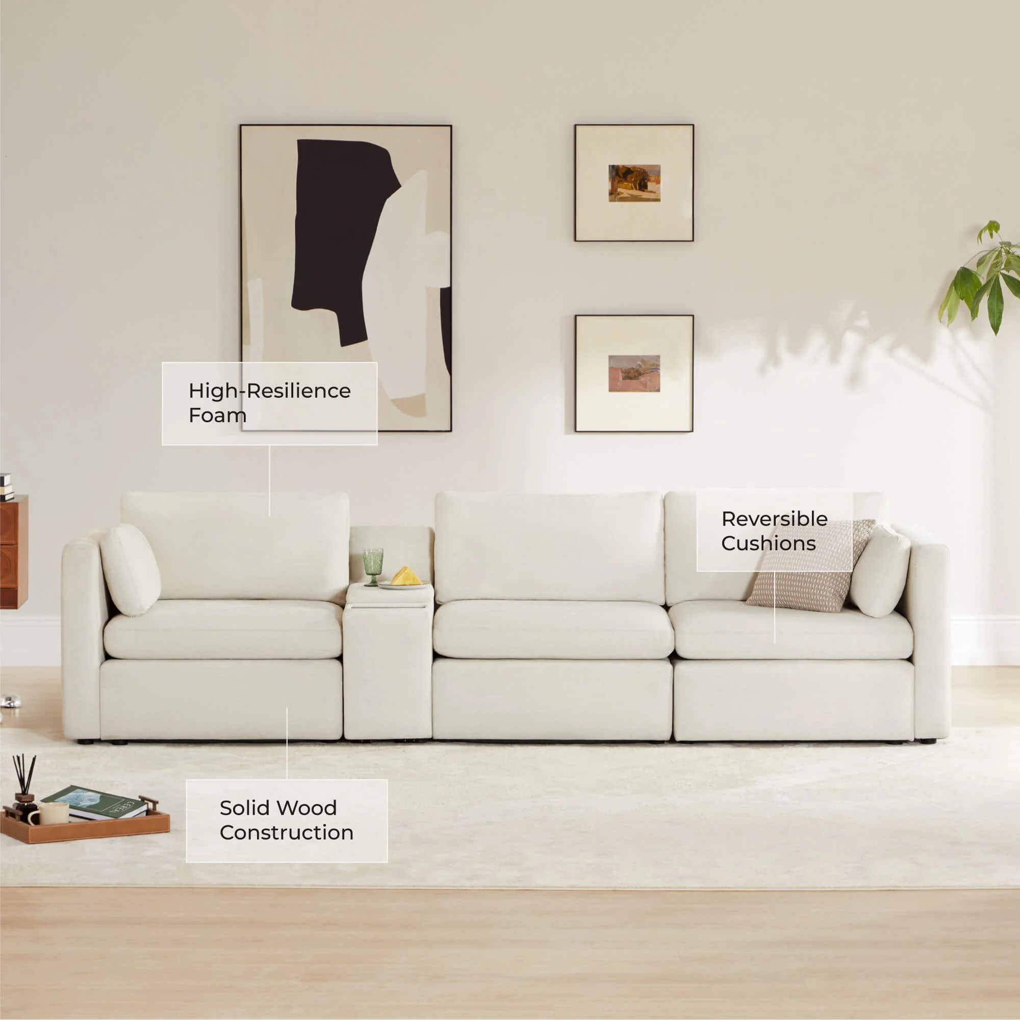 Delaney 3-Seat Modular Sofa - Image 137
