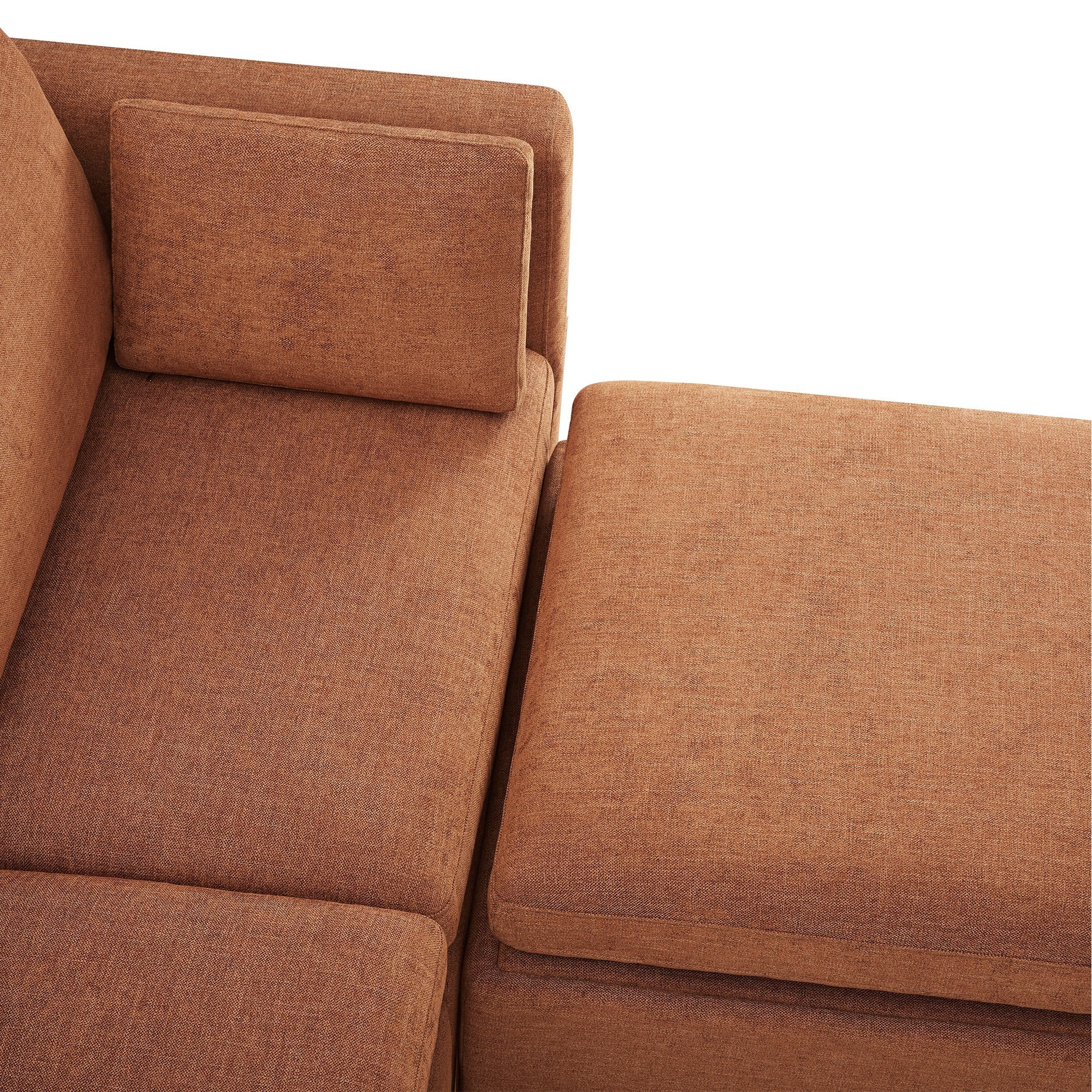 Delaney 5-Seat Modular Sofa Chaise with Storage Ottomans - Image 69