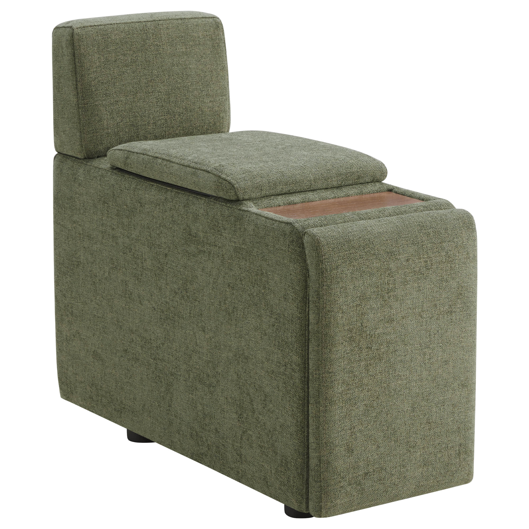 Delaney 5-Seat Modular Sofa Chaise with Storage Ottomans - Image 76
