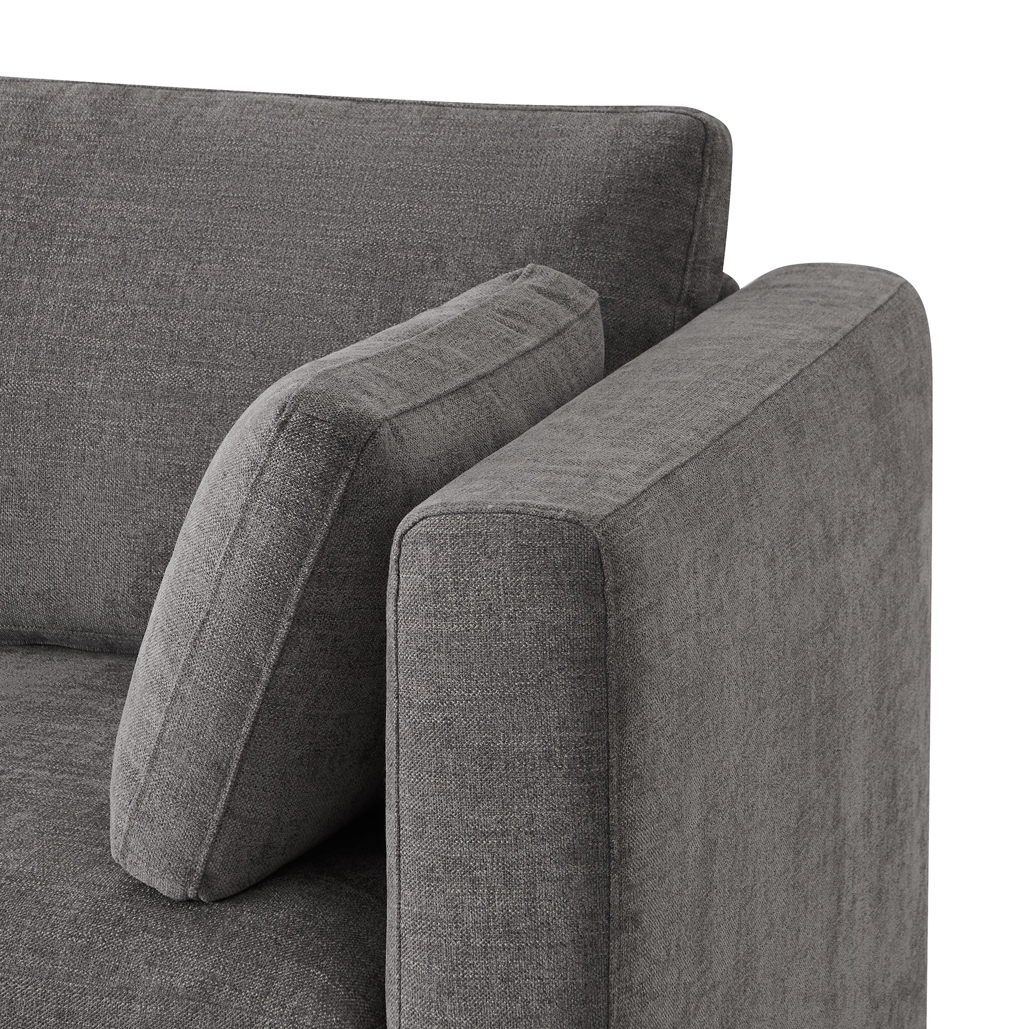 Delaney 6-Seat Modular Sofa Chaise with Storage Ottomans - Image 77