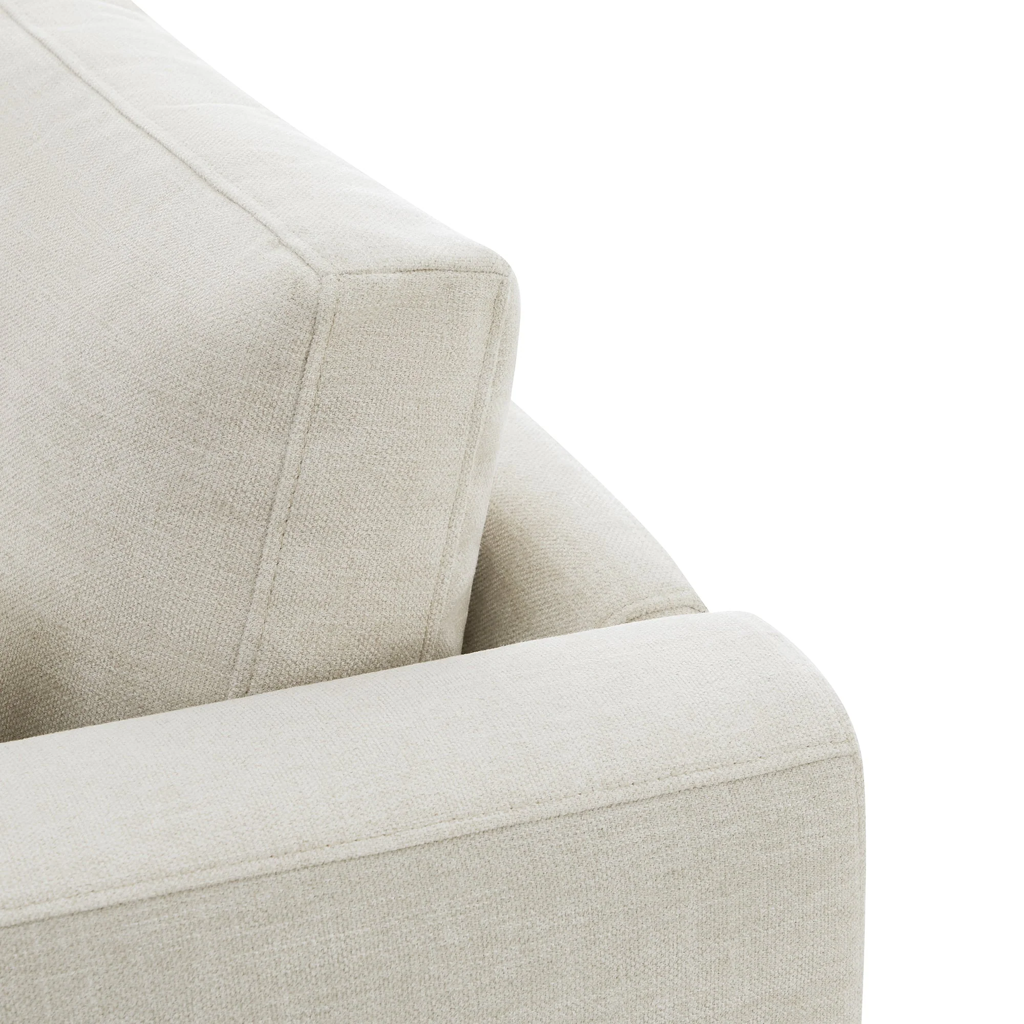 Delaney 6-Seat Modular Sofa Chaise with Storage Ottomans - Image 8