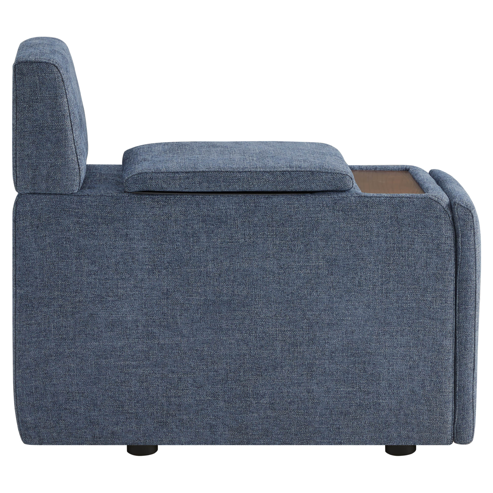 Delaney 4-Seat Modular Sofa Chaise with Storage Ottoman - Image 57