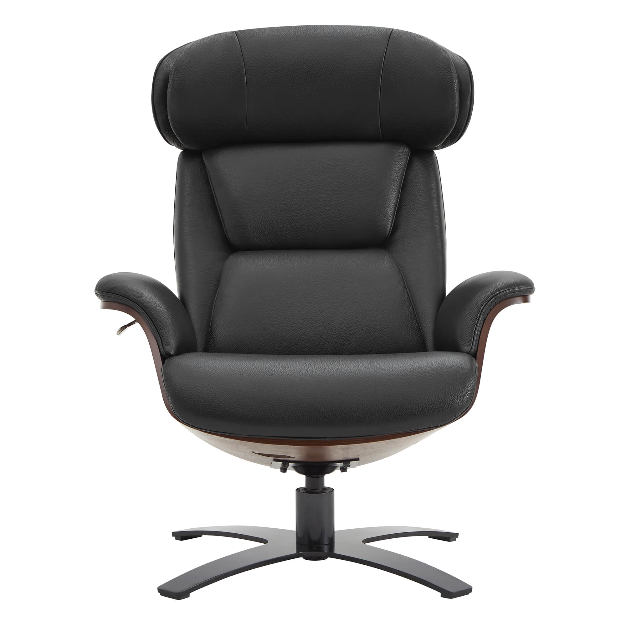 Elvin Leather Recliner & Ottoman - Image 29