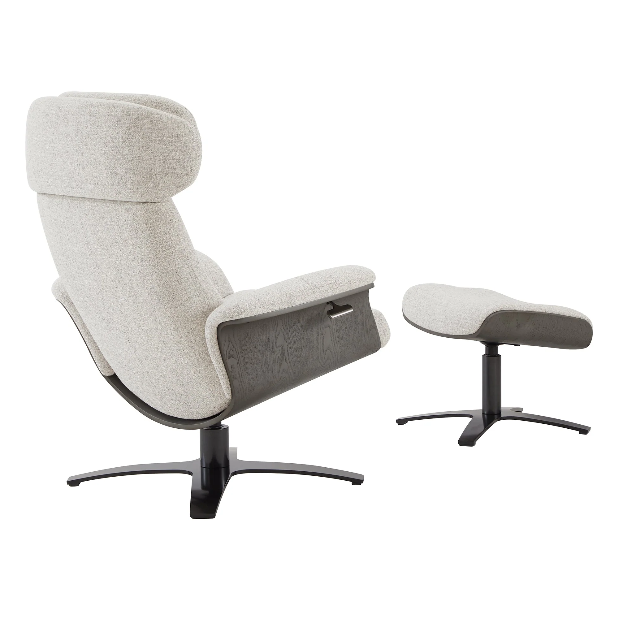Elvin Leather Recliner & Ottoman - Image 45