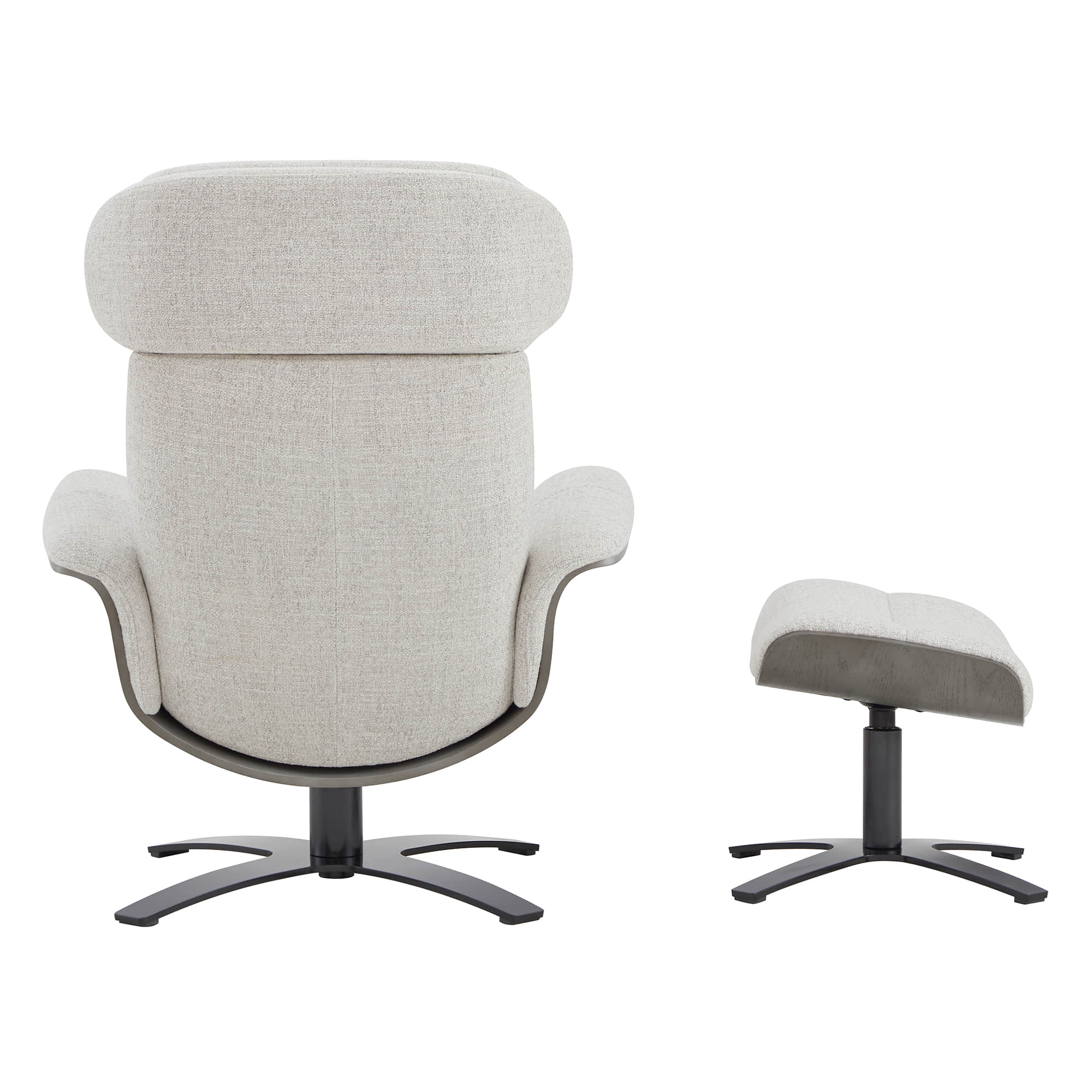 Elvin Leather Recliner & Ottoman - Image 46