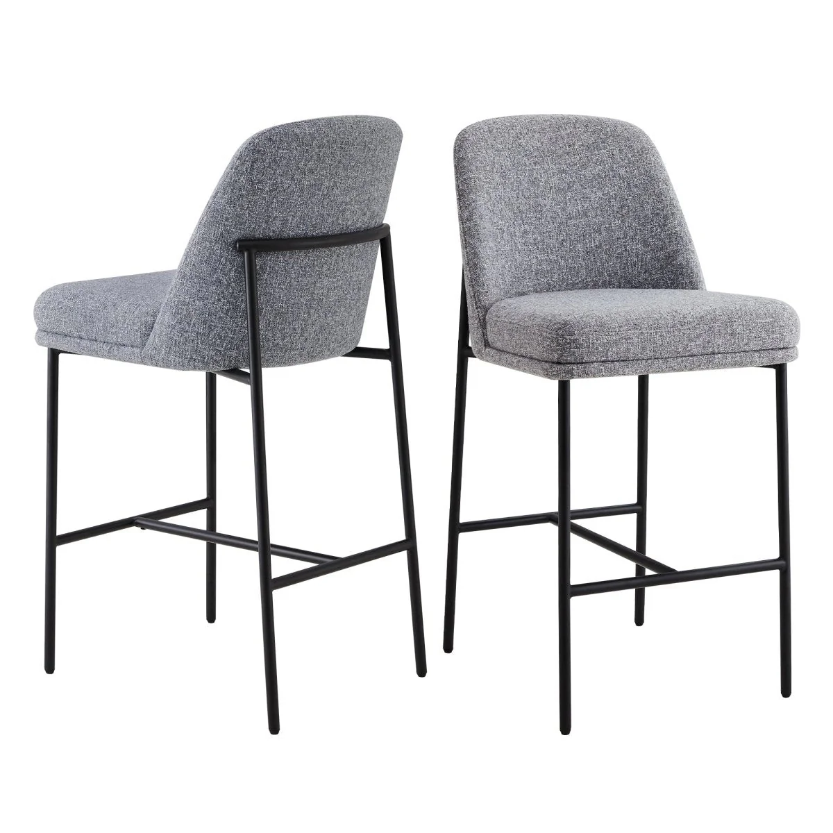 Golda Counter Stools with Metal Base - Image 11