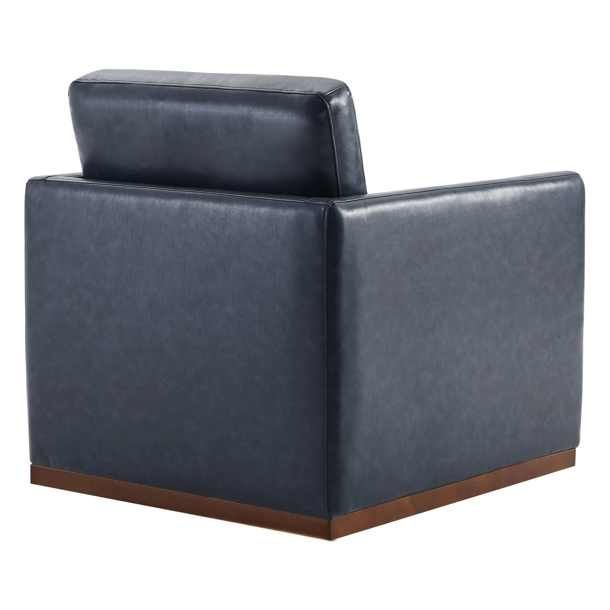 Henry Swivel Accent Chair with Wood Base - Image 27