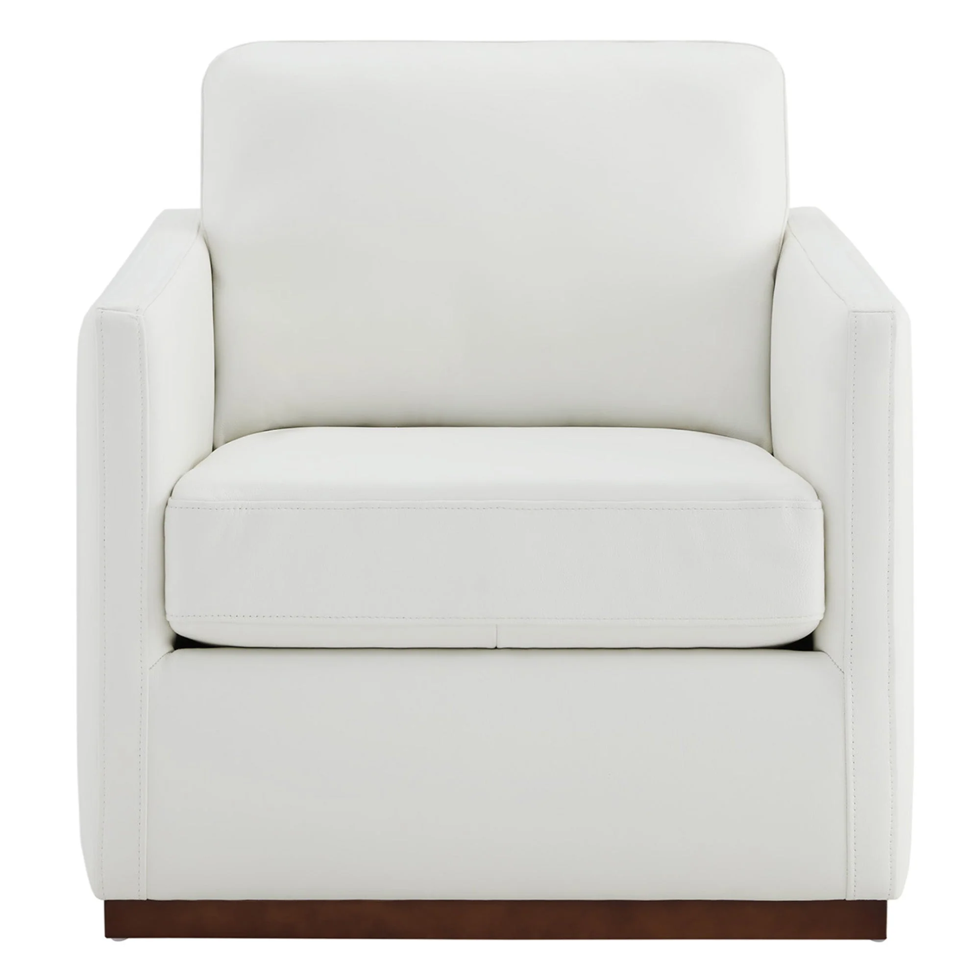 Henry Swivel Accent Chair with Wood Base - Image 88
