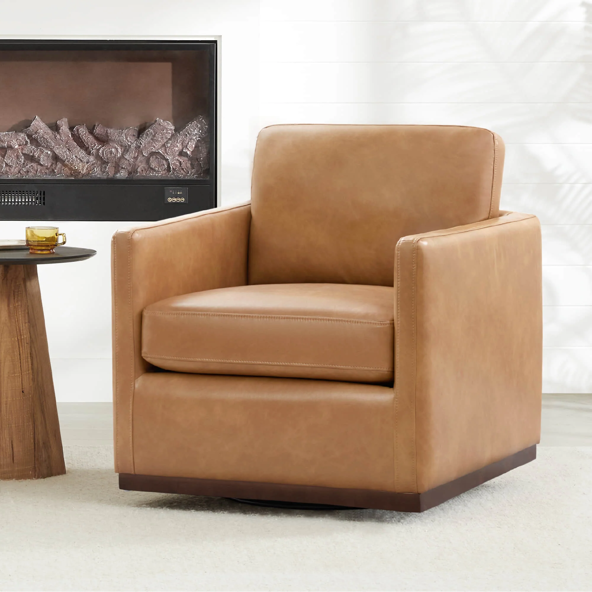 Henry Modern Swivel Accent Chair - Image 100