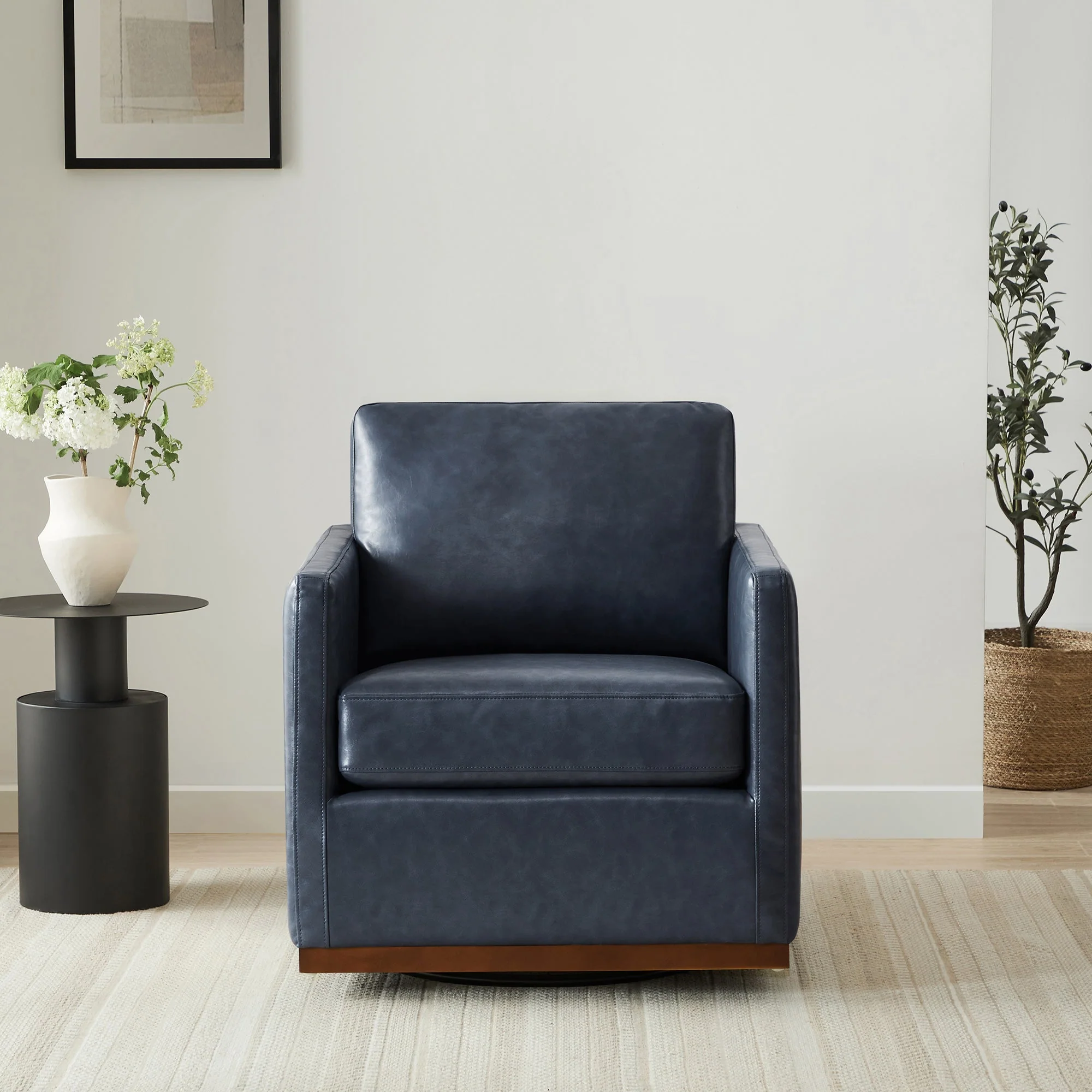 Henry Modern Swivel Accent Chair - Image 40