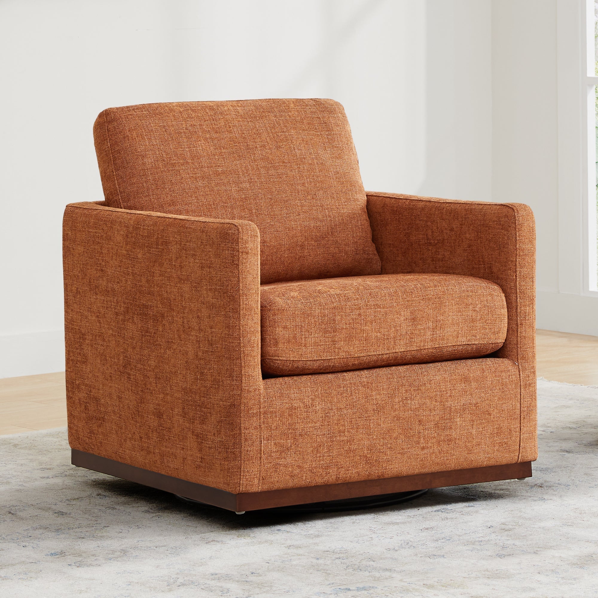 Henry Modern Swivel Accent Chair - Image 65