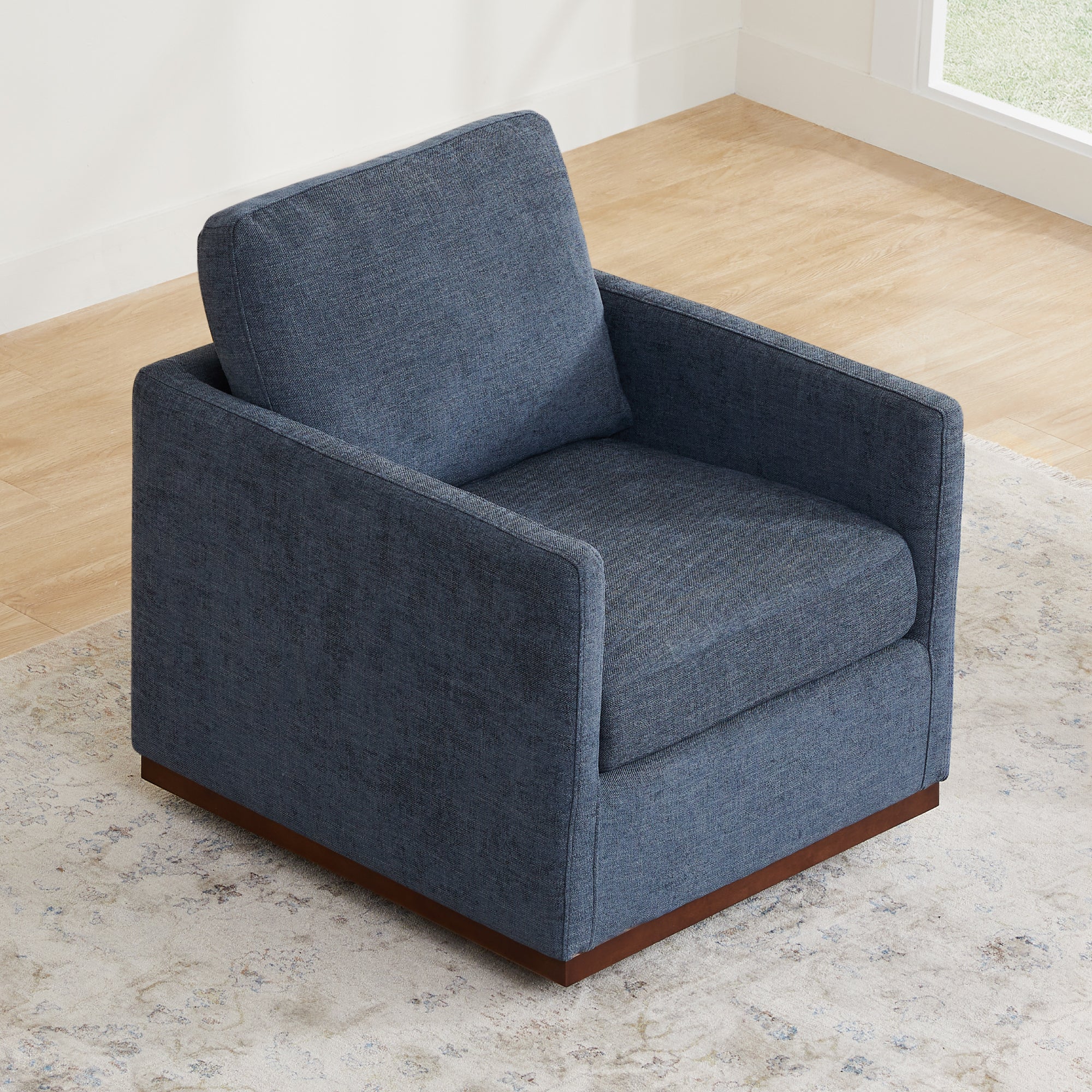 Henry Modern Swivel Accent Chair - Image 67