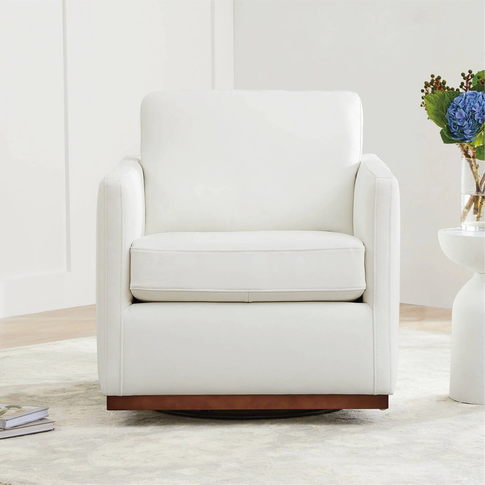 Henry Modern Swivel Accent Chair - Image 84