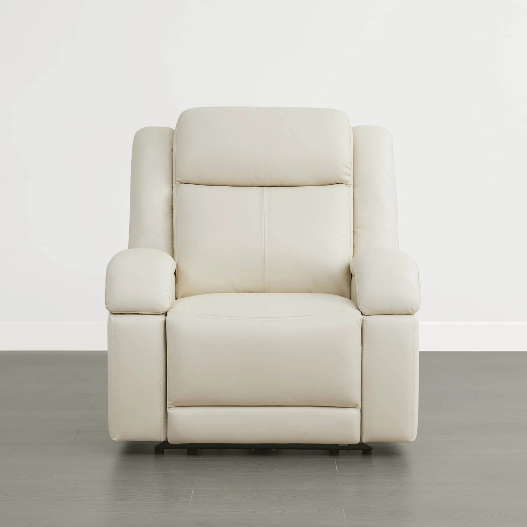 Isaac Genuine Leather Wall Hugger Power Recliner with Power Headrest - Image 65
