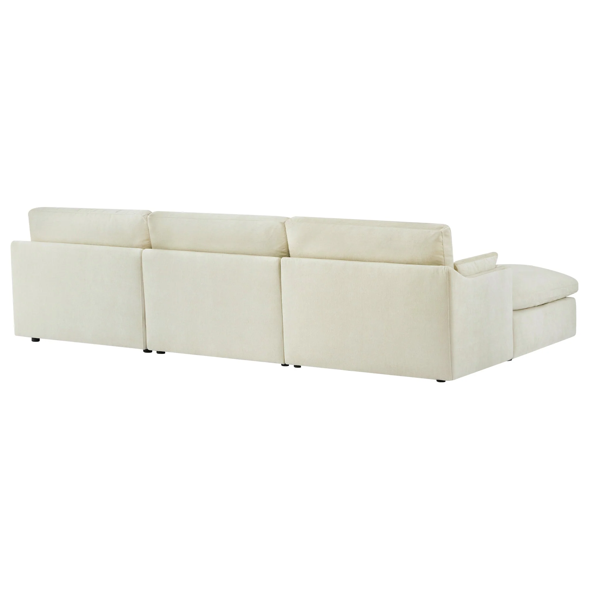 Kenna Modular 4 Seat Sofa-Chaise Sectional - Image 15