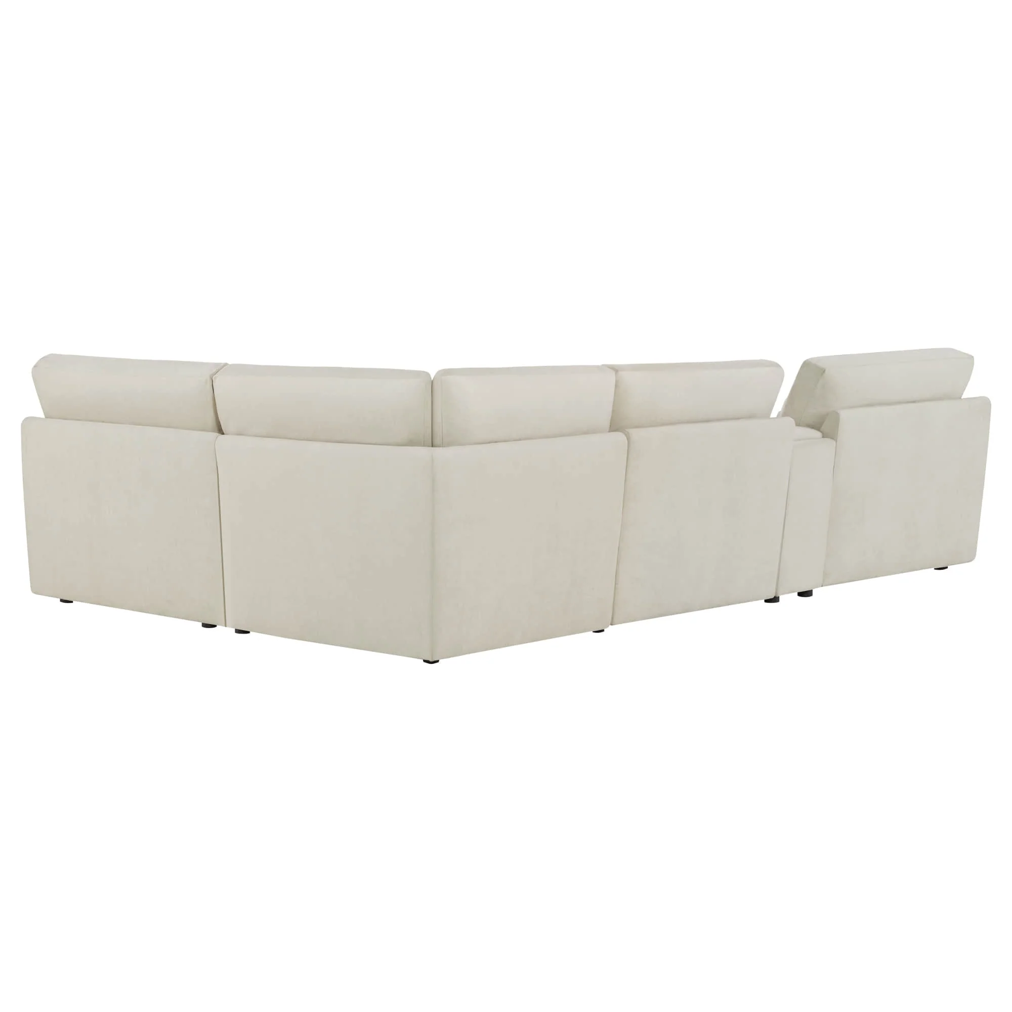 Kenna Modular 4 Seat Sofa-Chaise Sectional - Image 22