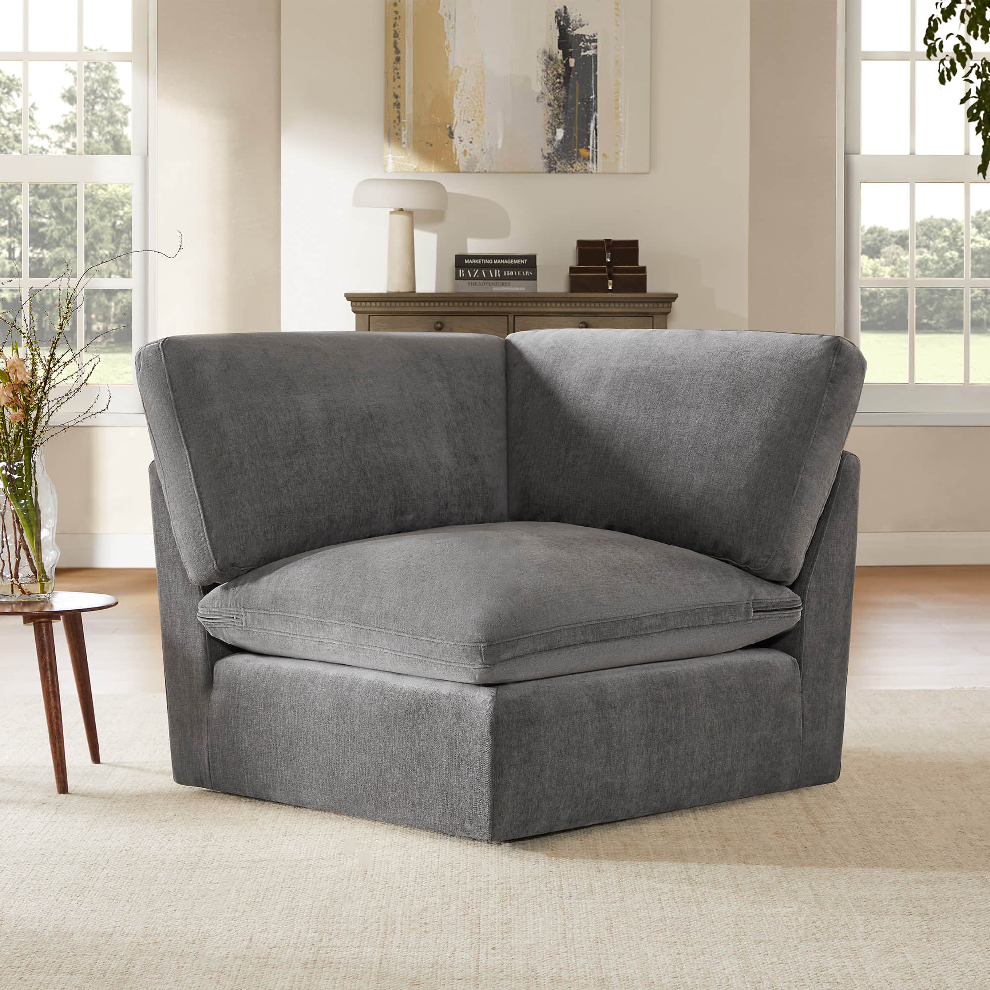 Kenna Modular 4 Seat Sofa-Chaise Sectional - Image 33