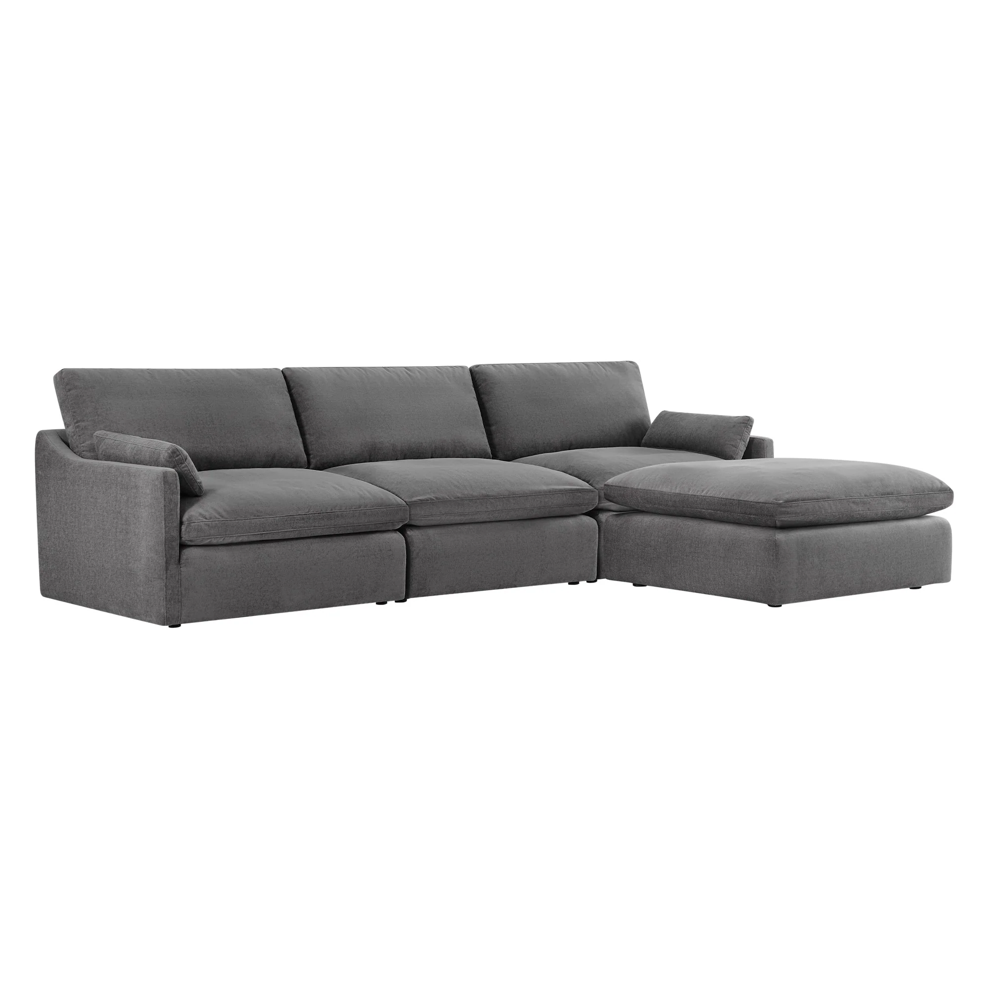 Kenna Modular 4 Seat Sofa-Chaise Sectional - Image 40