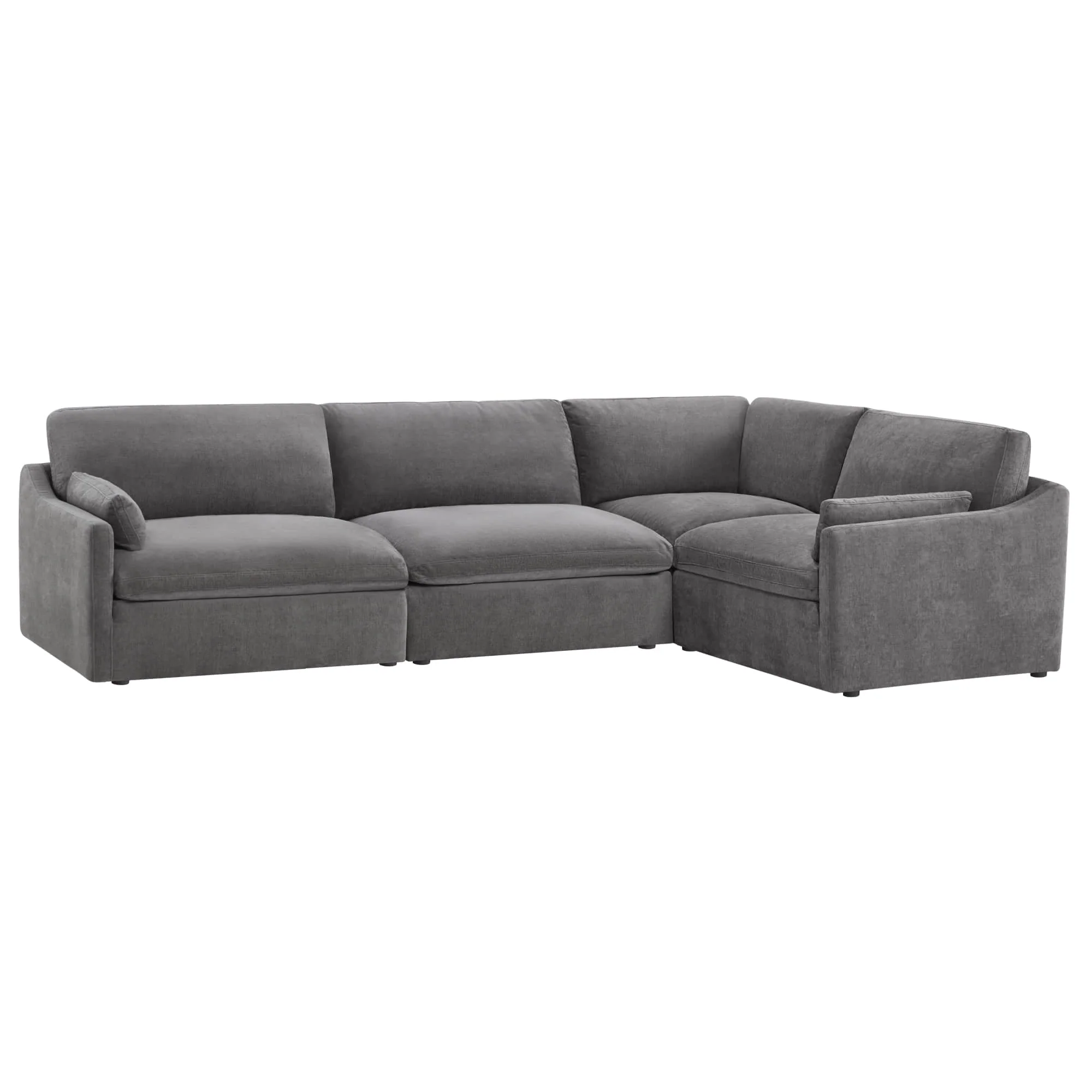 Kenna Modular 4 Seat Sofa-Chaise Sectional - Image 48