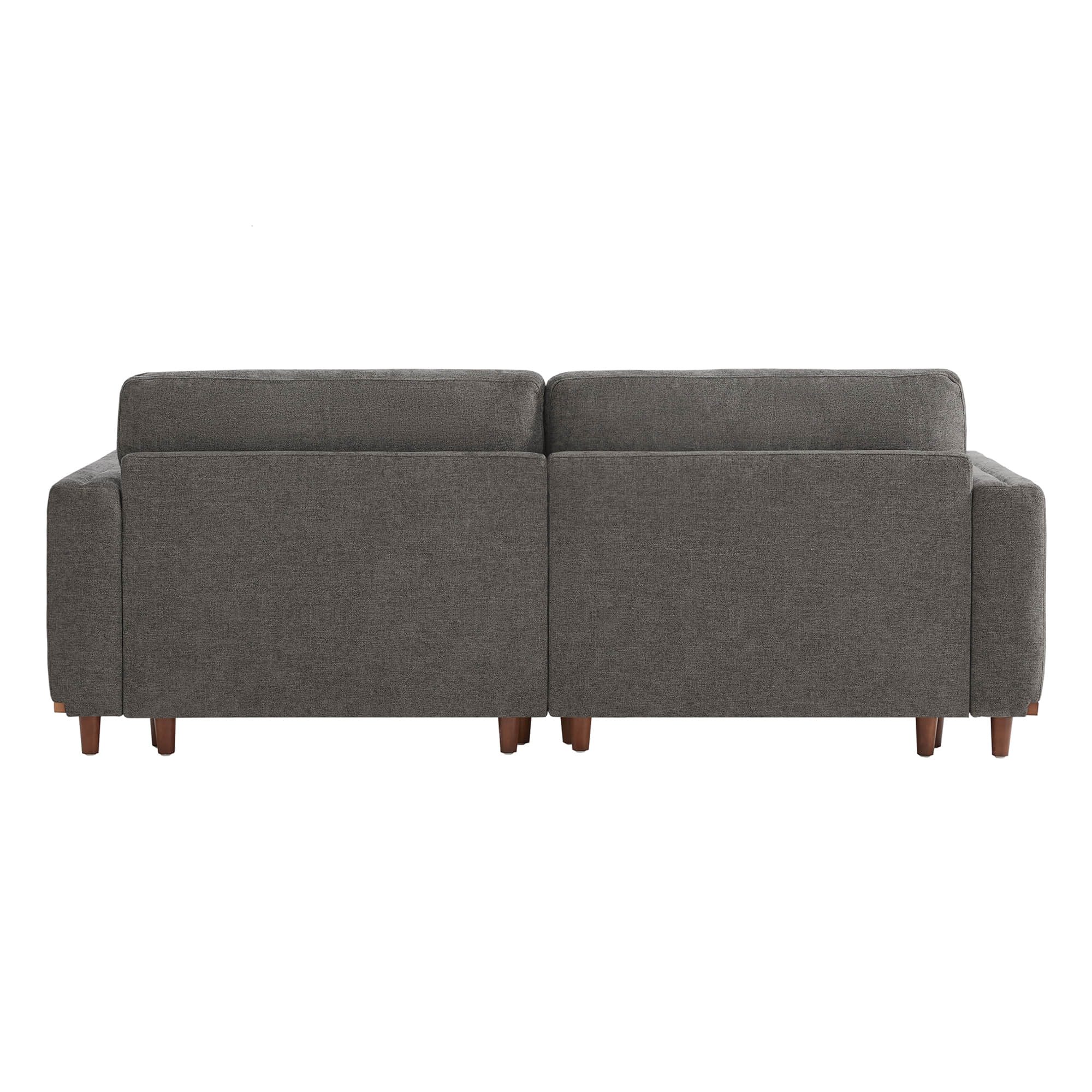 Liam 2-Piece Overstuffed Feather Wood Base Sectional Sofa - Image 16