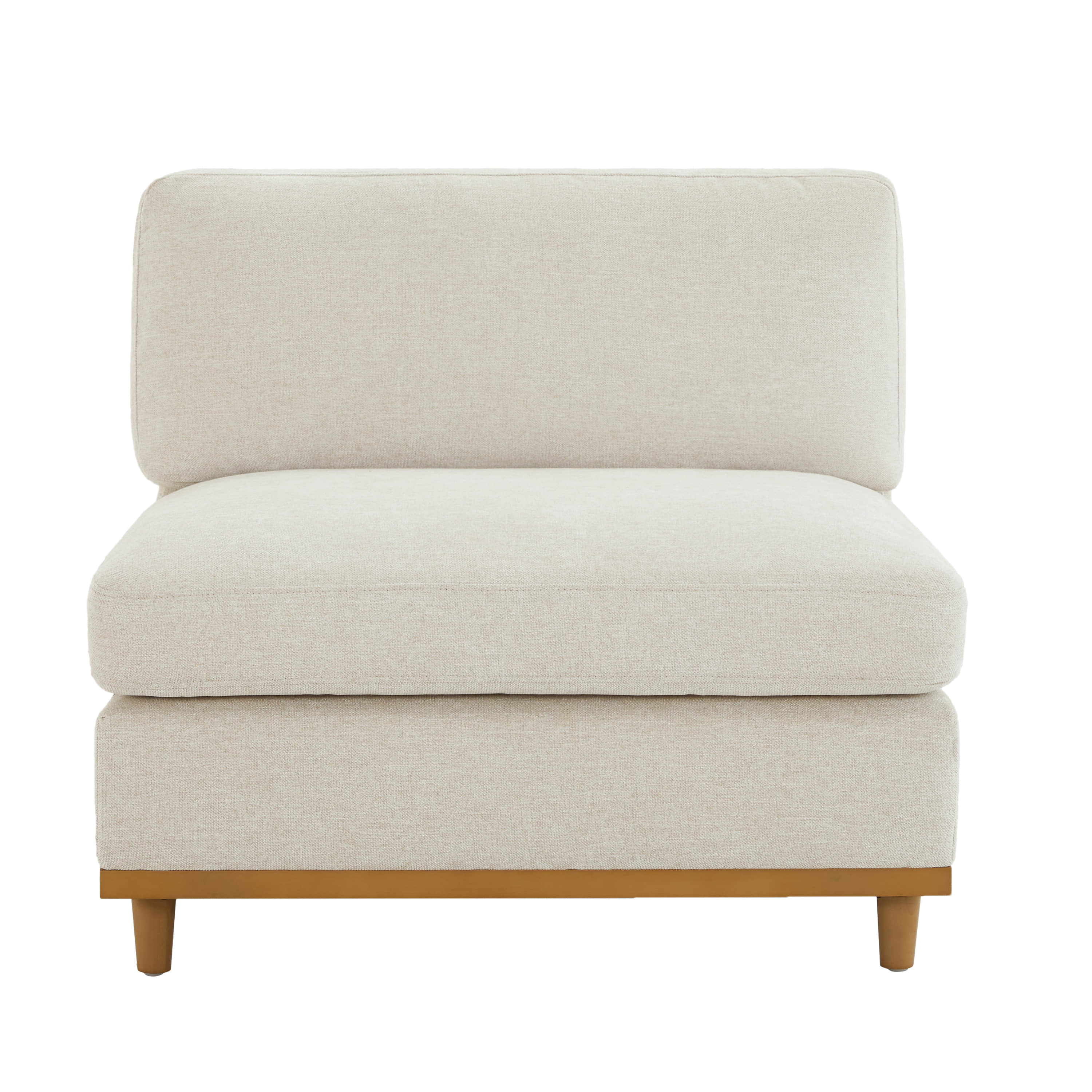 Liam 4-Piece Overstuffed Feather Wood Base Sectional Sofa - Image 27