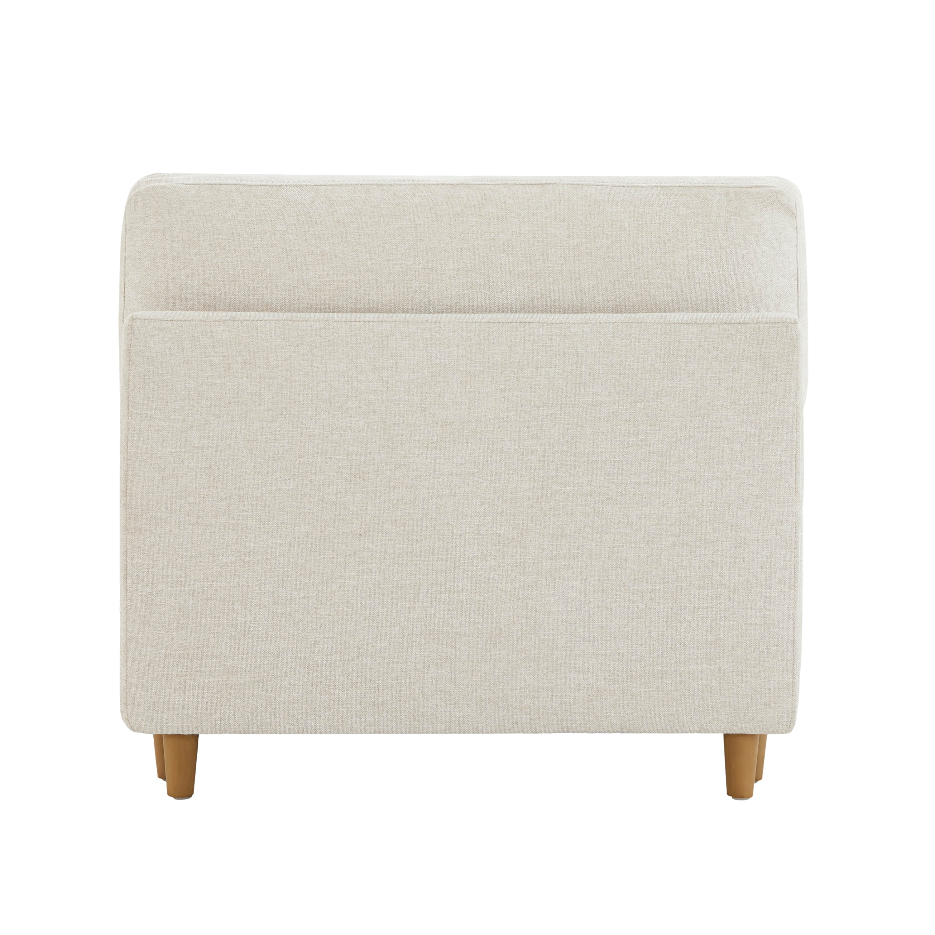 Liam 4-Piece Overstuffed Feather Wood Base Sectional Sofa - Image 29
