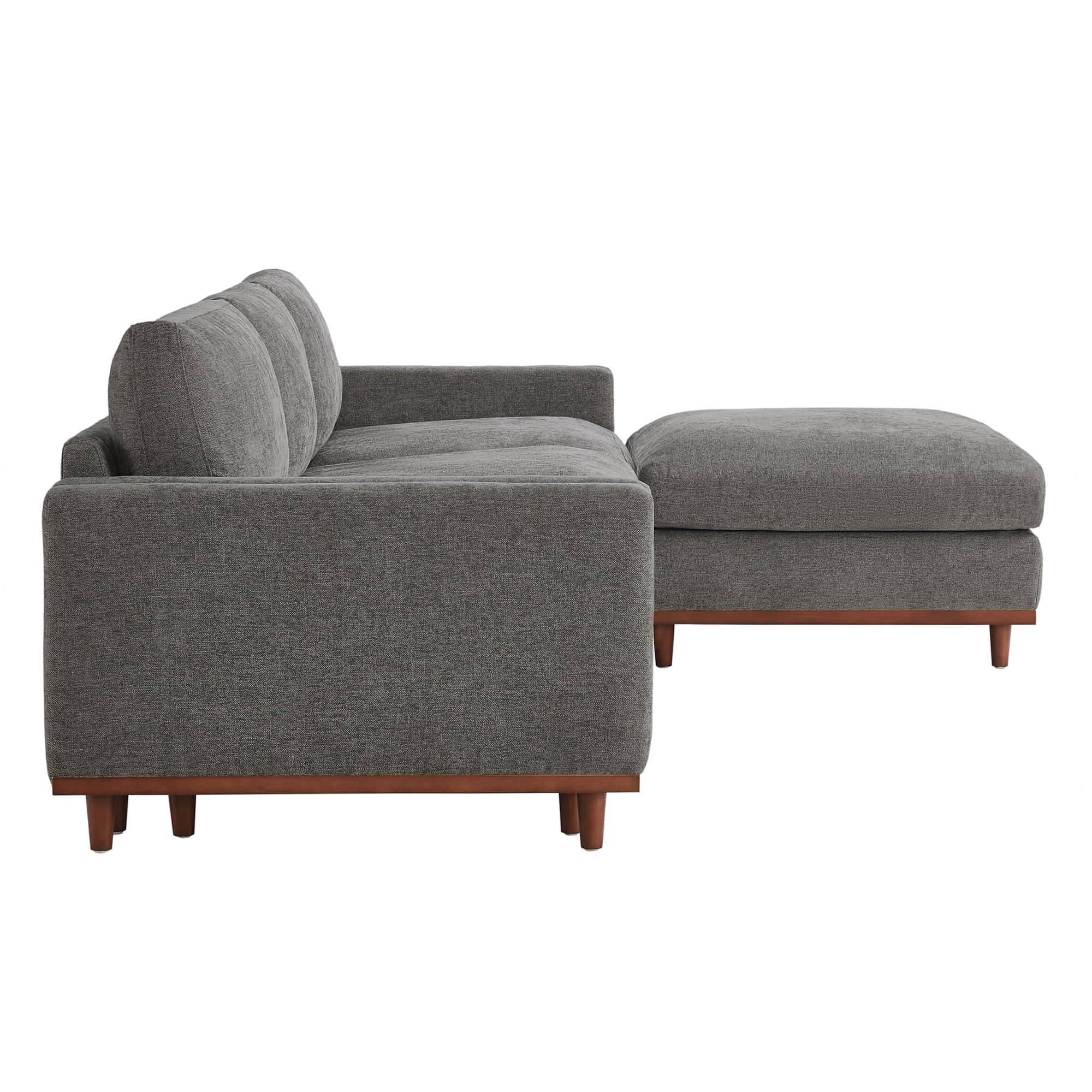 Liam 4-Piece Overstuffed Feather Wood Base Sectional Sofa - Image 51