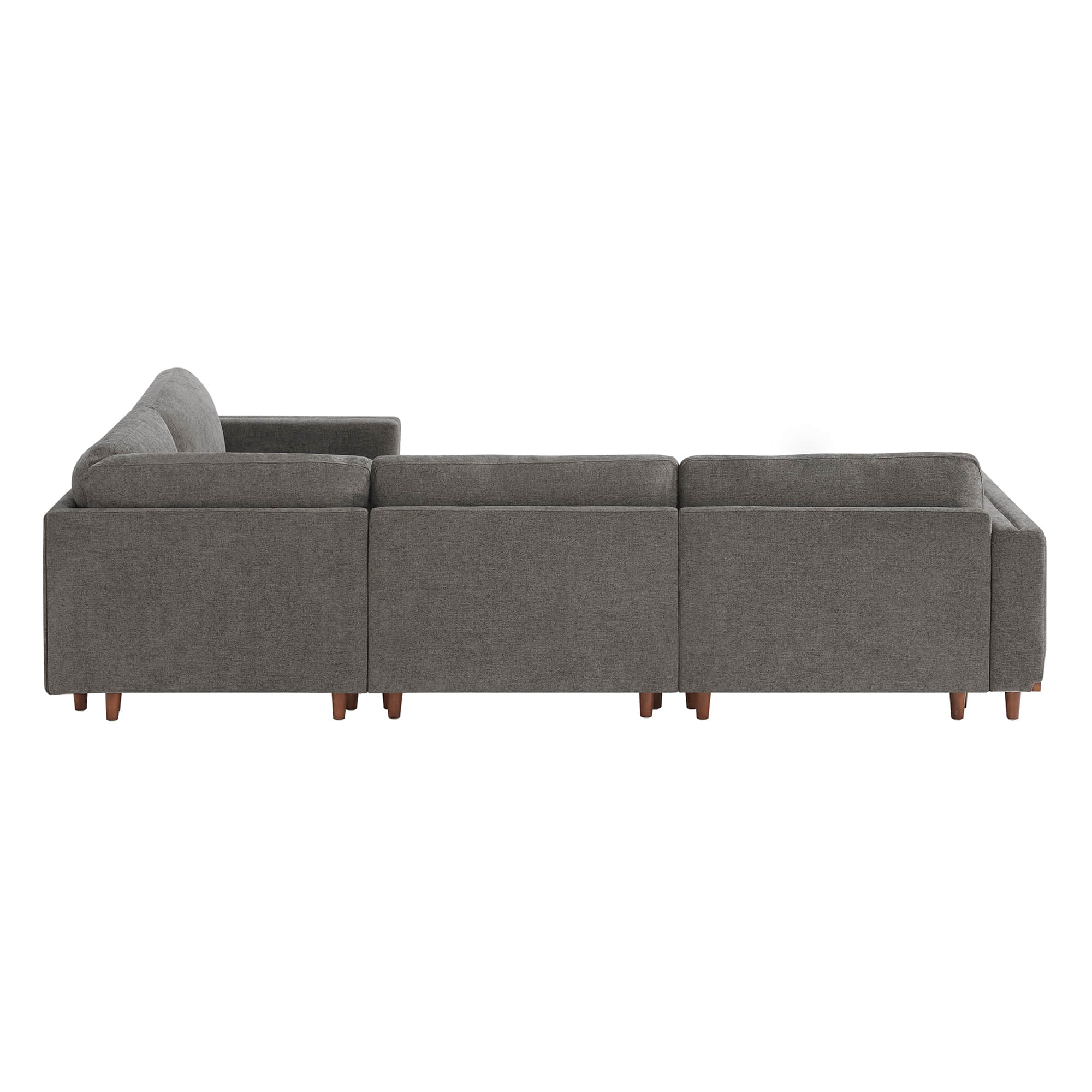 Liam 4-Piece Overstuffed Feather Wood Base Sectional Sofa - Image 69