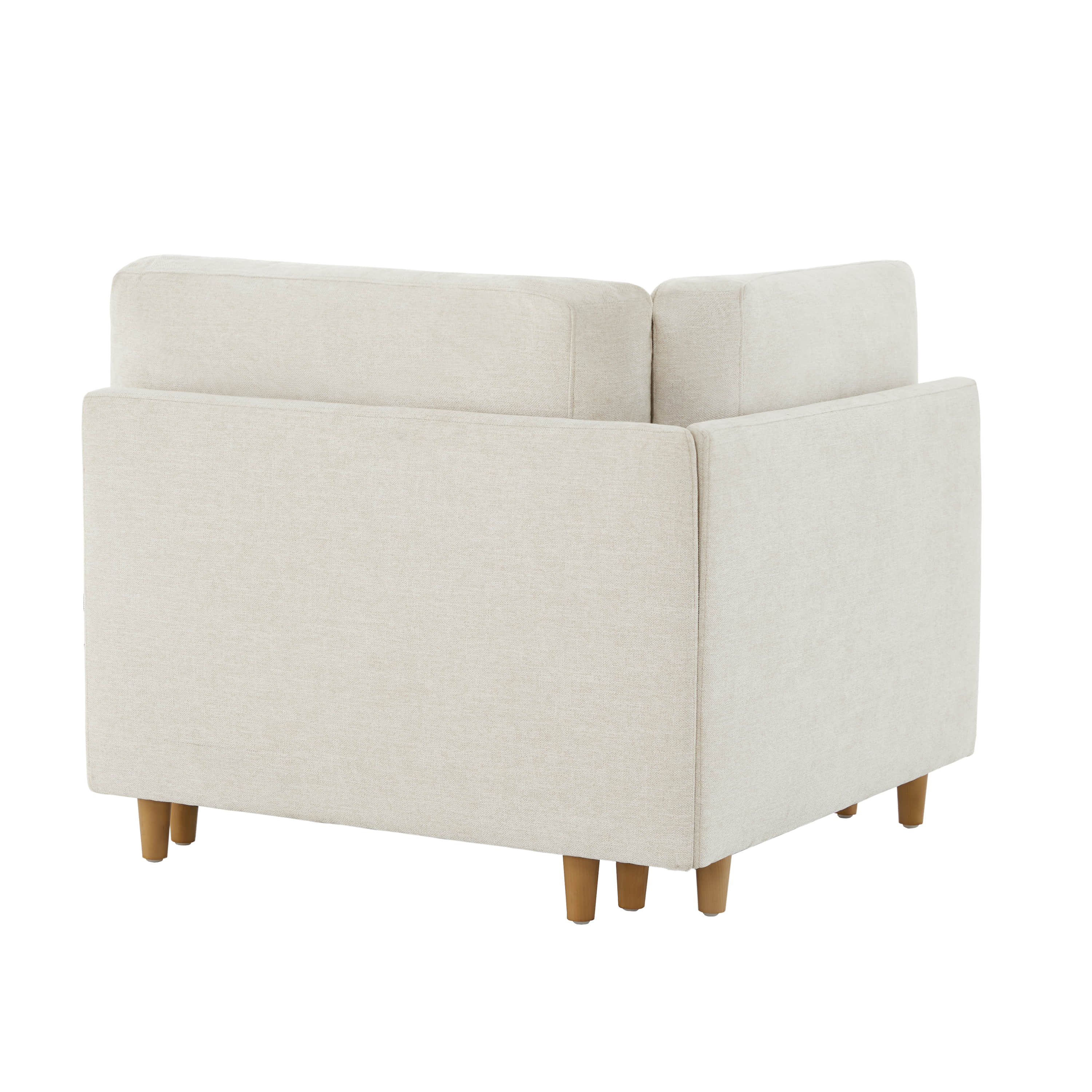 Liam 5-Piece Overstuffed Feather Wood Base Sectional Sofa - Image 29
