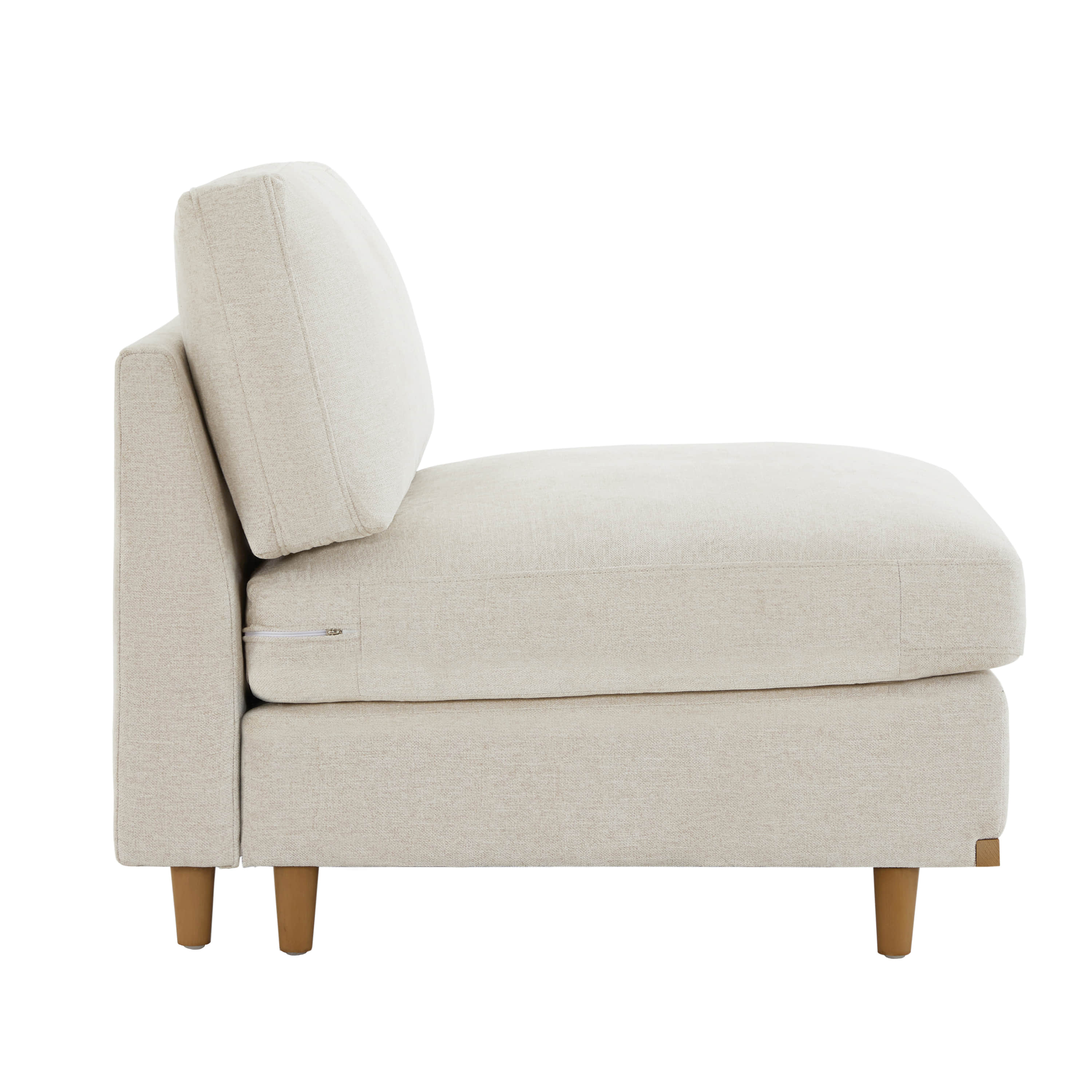 Liam 5-Piece Overstuffed Feather Wood Base Sectional Sofa - Image 34