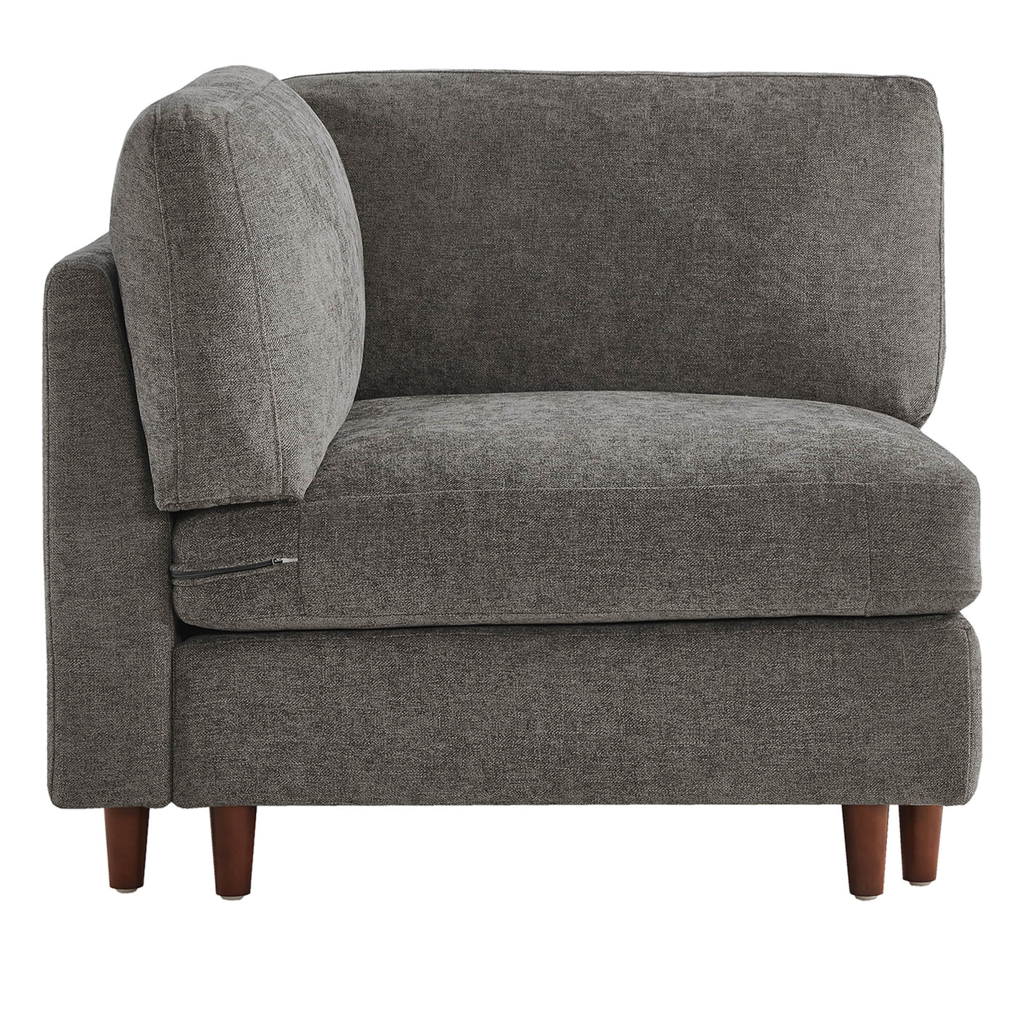 Liam 5-Piece Overstuffed Feather Wood Base Sectional Sofa - Image 60
