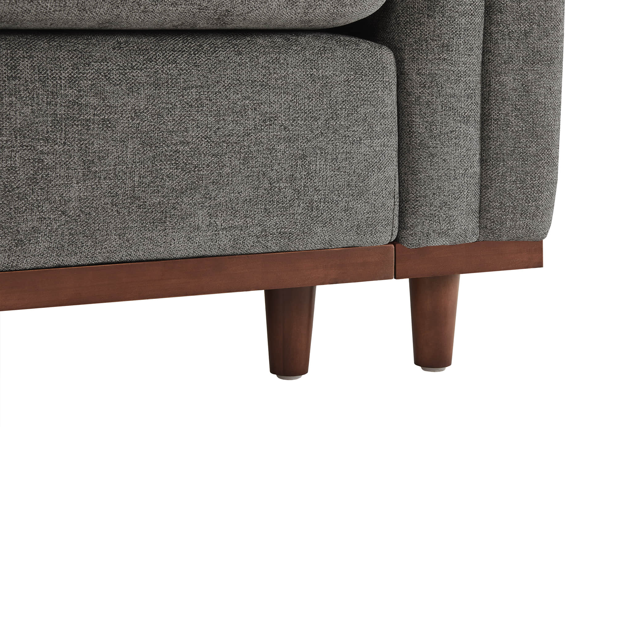 Liam 6-Piece Overstuffed Feather Wood Base Sectional Sofa - Image 35