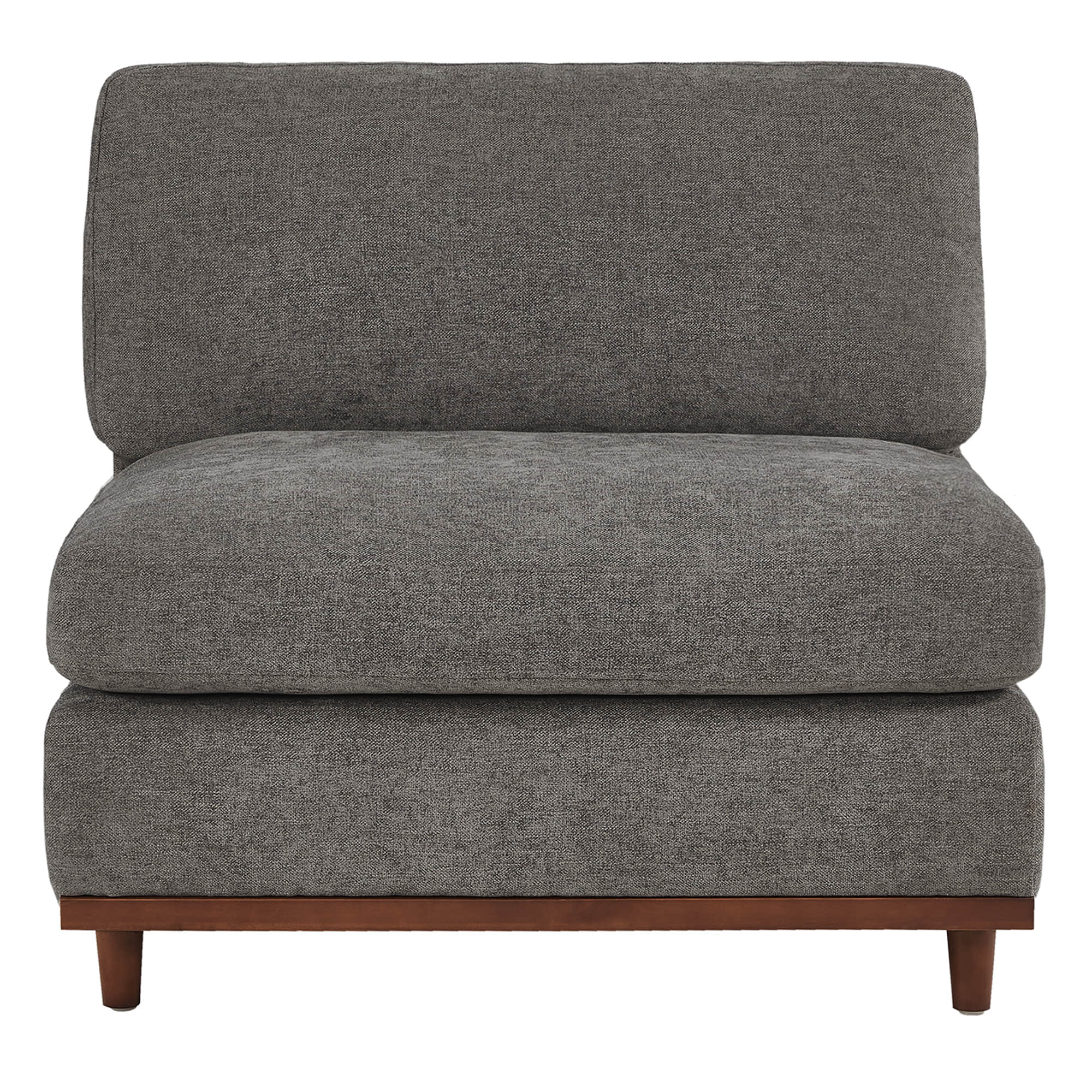 Liam Overstuffed Feather Modular Armless Seat - Image 12