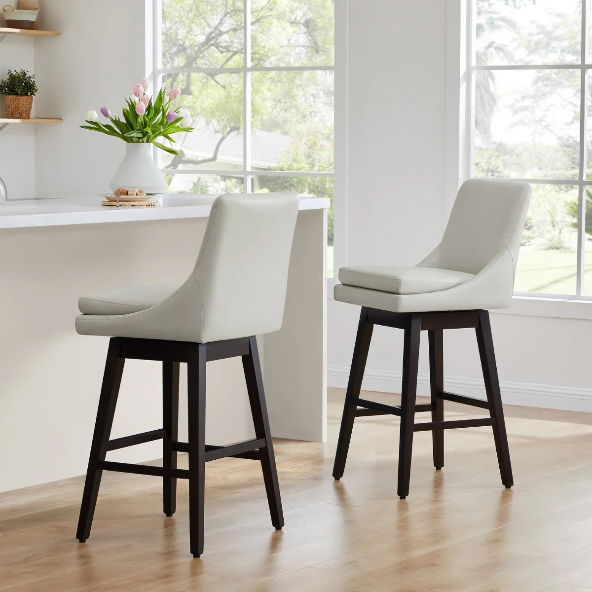 Lissa Swivel Bar & Counter Stool - Image 13