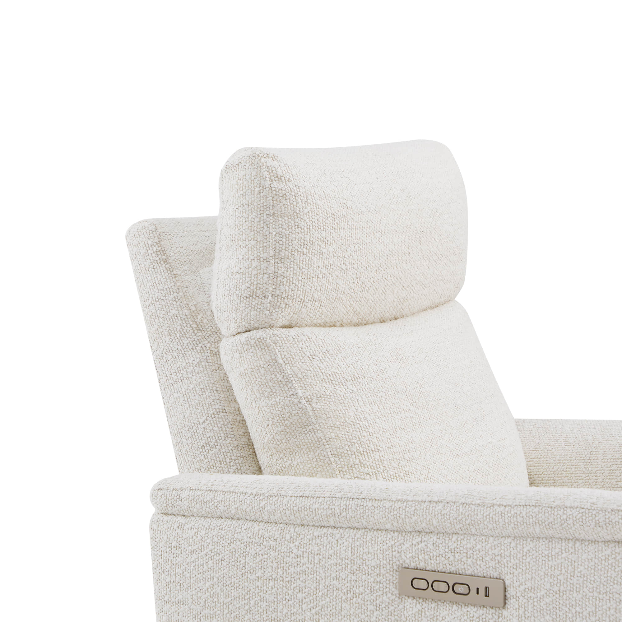 Lulla Power Swivel Nursery Glider Recliner with Power Headrest and Nightlight - Image 16