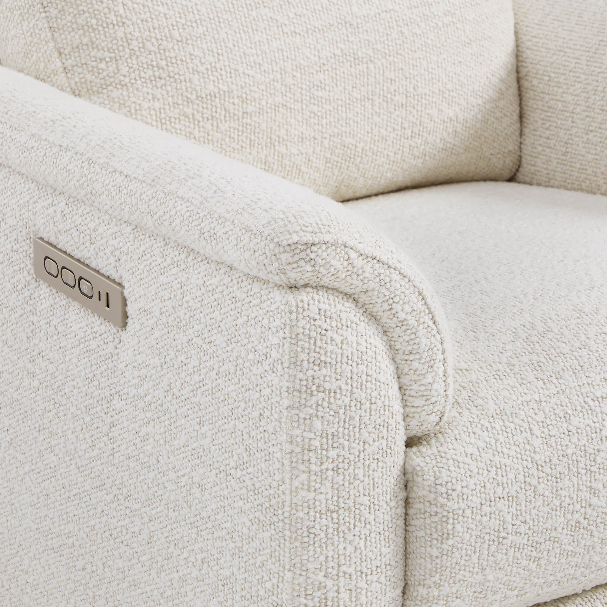 Lulla Power Swivel Nursery Glider Recliner with Power Headrest and Nightlight - Image 18